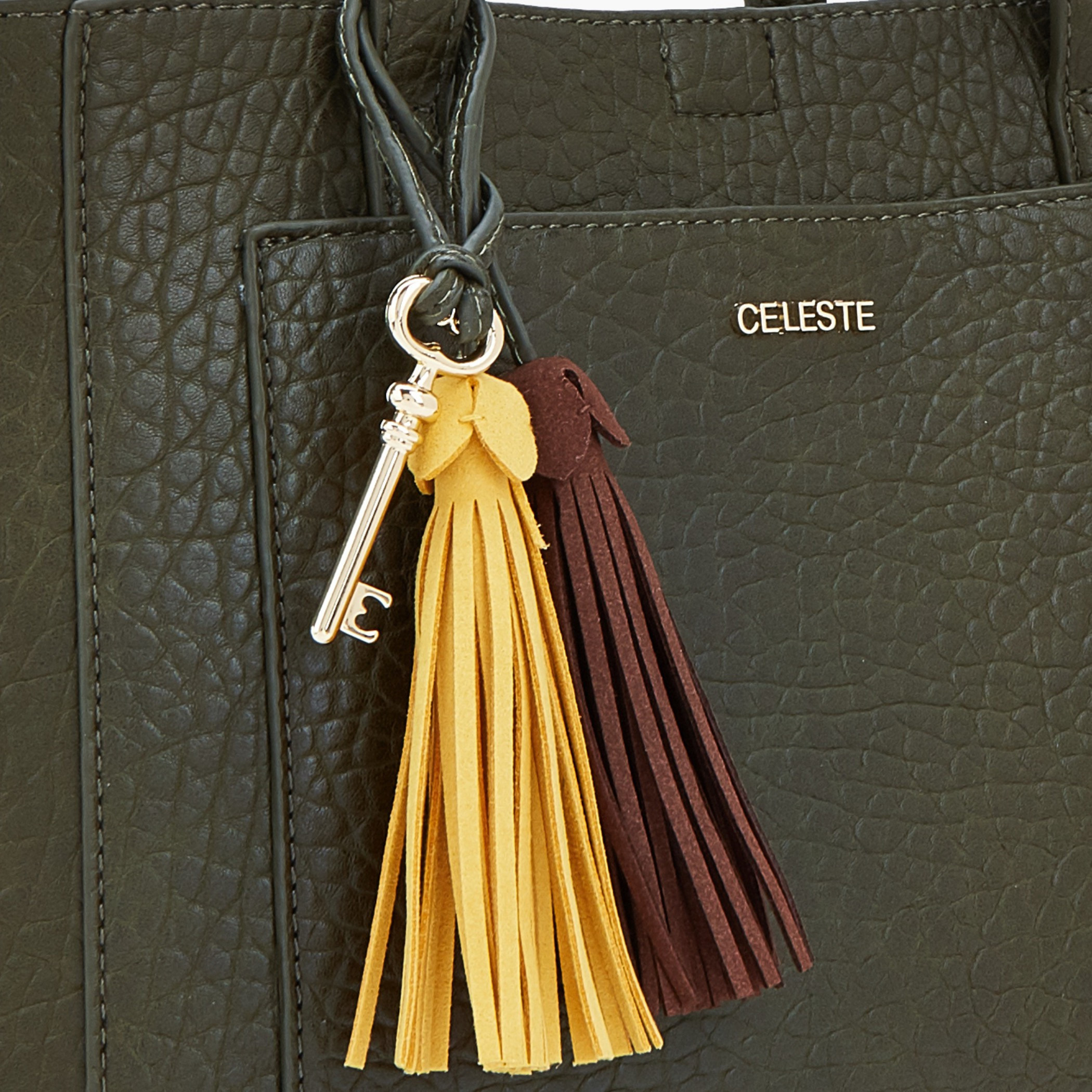 Celeste Textured Tote Bag with Pouch-women-bagsandwallets-handbags-image-5
