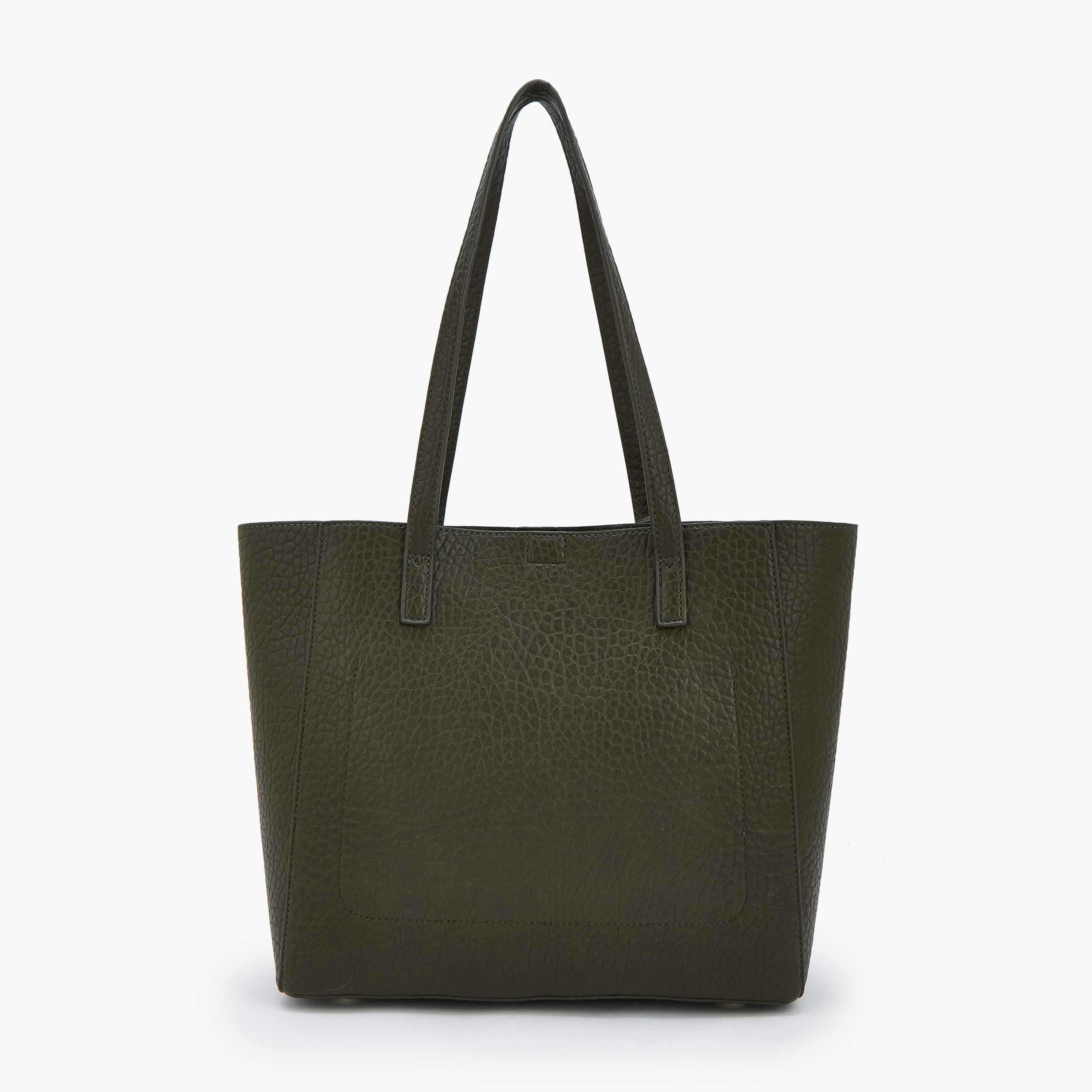 Celeste Textured Tote Bag with Pouch-women-bagsandwallets-handbags-image-7