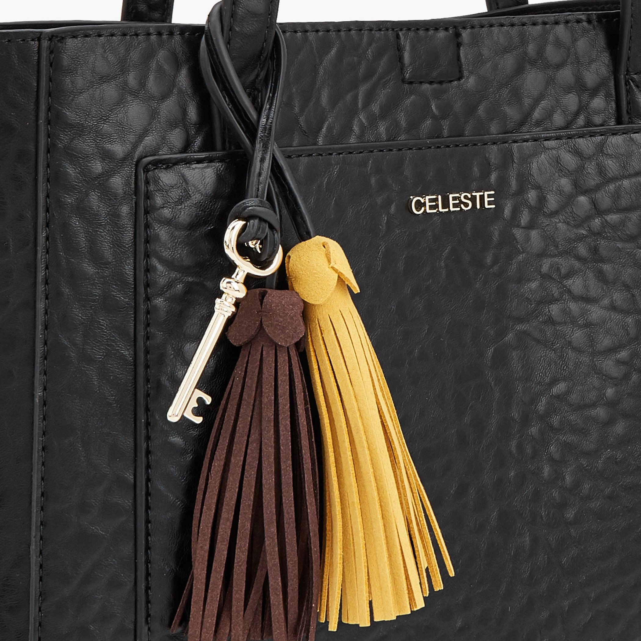 شنطة توتي بارزة الملمس مع شنطة صغيرة من سيليست-women-bagsandwallets-handbags-image-5