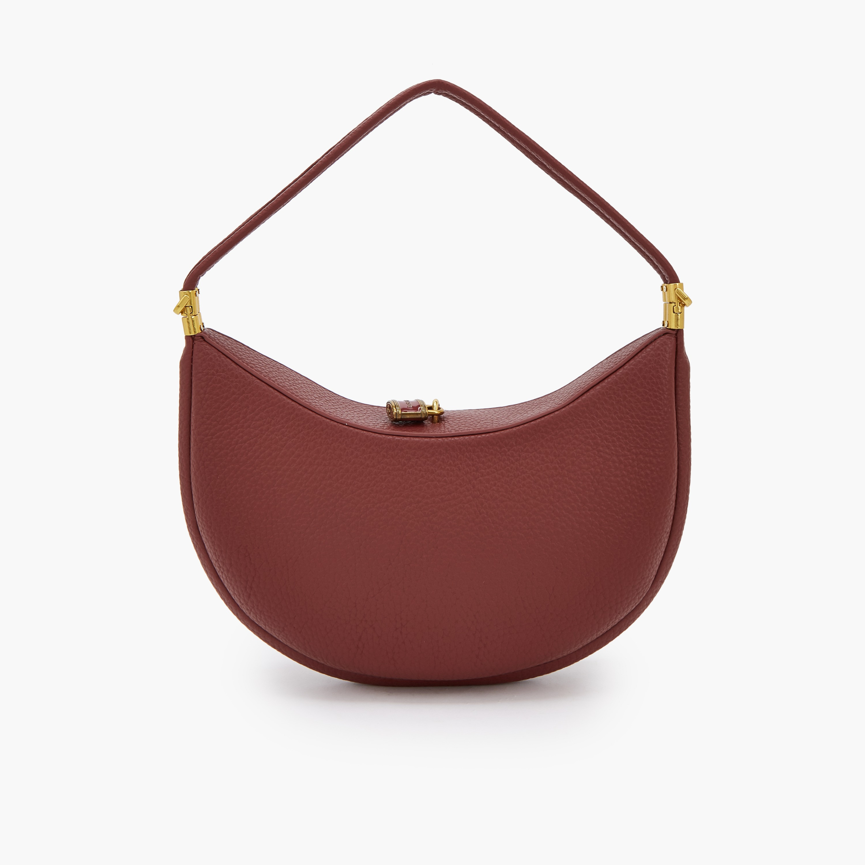 شنطة كتف بارزة الملمس بقفل قلاب من سيليست-women-bagsandwallets-handbags-image-3
