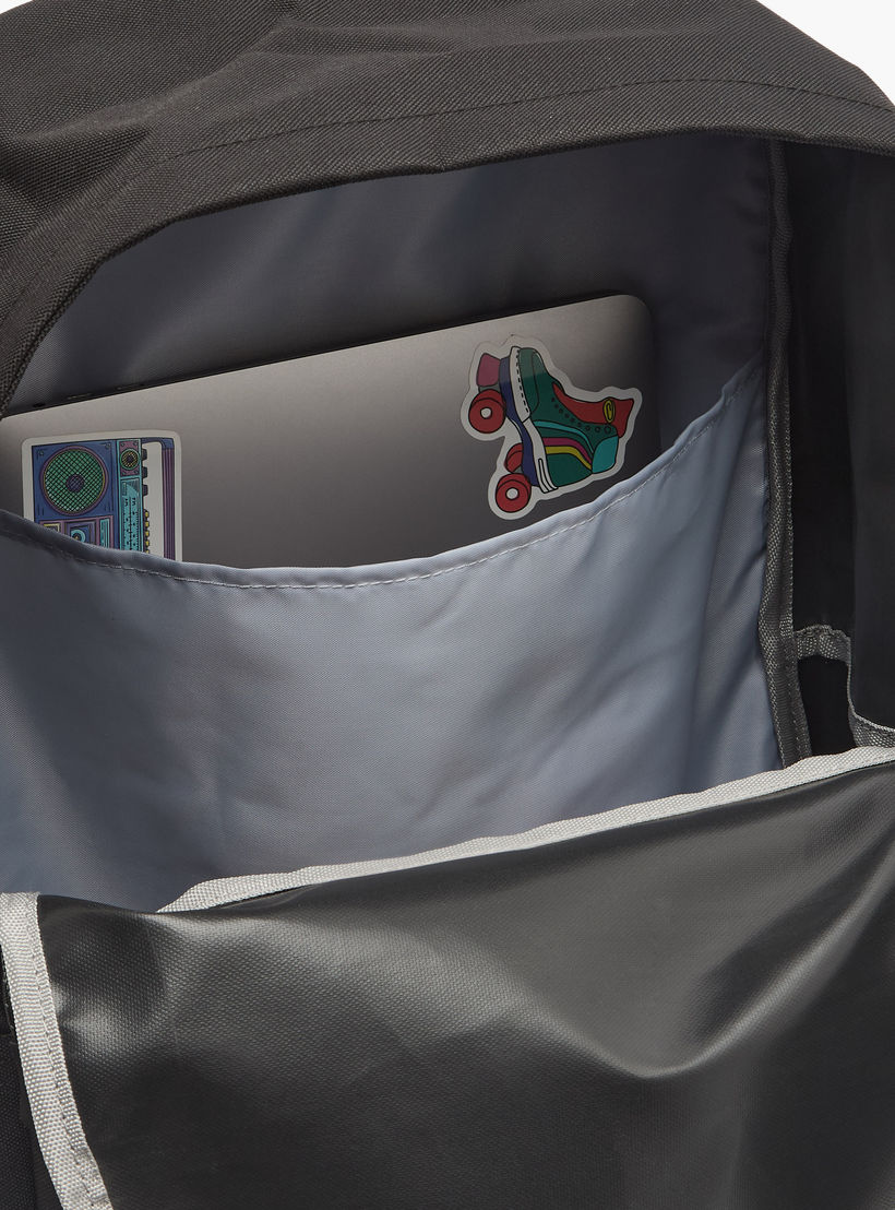 شنطة ظهر بحمالات قابلة للتعديل وطبعات شعار للأطفال من 8-13 سنة من كابا-boys-accessories-bagsandbackpacks-image-5