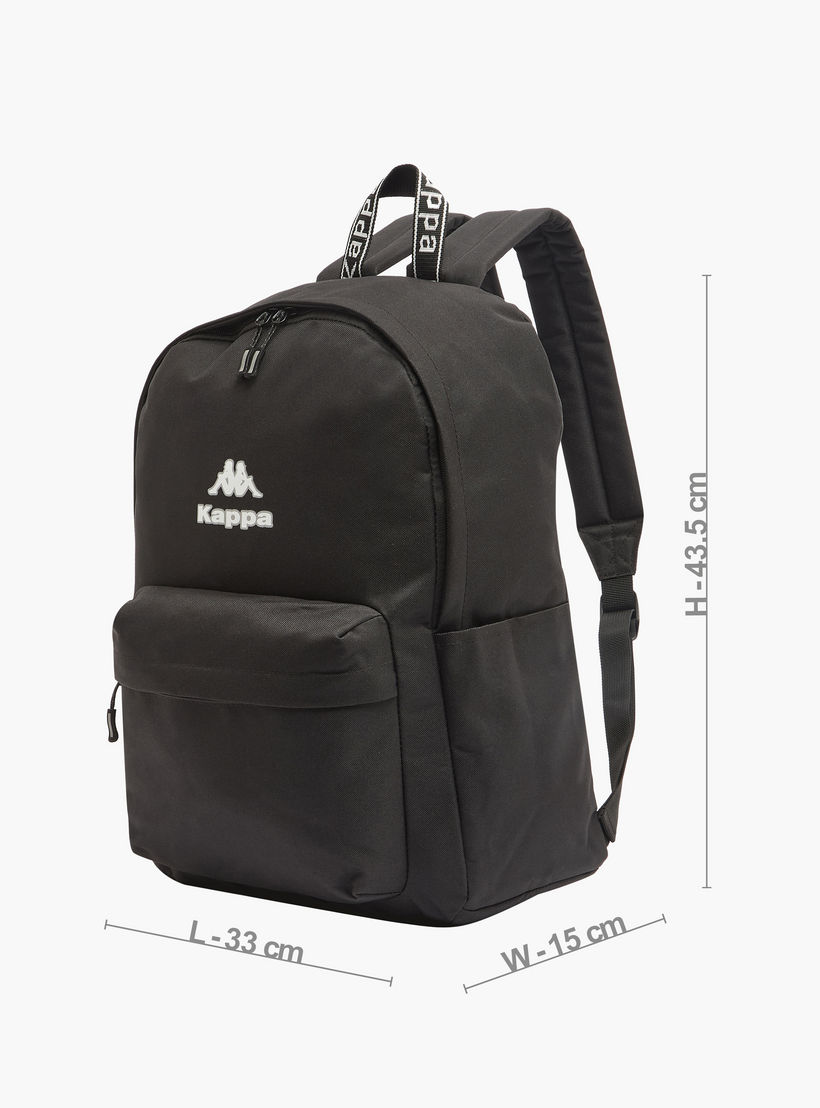 شنطة ظهر بحمالات قابلة للتعديل وطبعات شعار للأطفال من 8-13 سنة من كابا-boys-accessories-bagsandbackpacks-image-6
