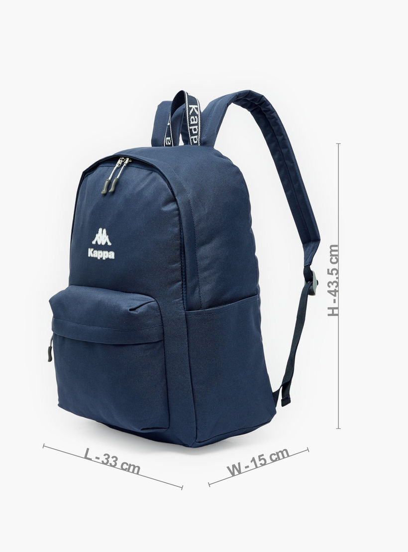 شنطة ظهر بحمالات قابلة للتعديل وطبعات شعار للأطفال من 8-13 سنة من كابا-boys-accessories-bagsandbackpacks-image-6