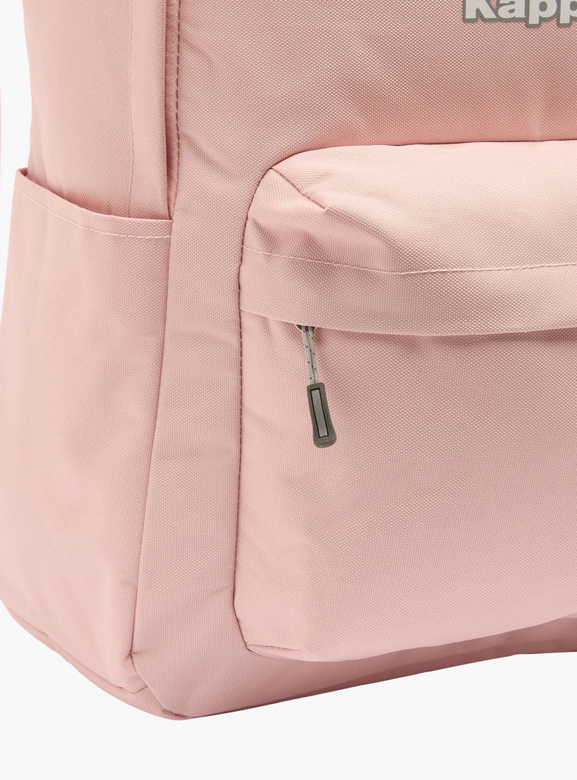 شنطة ظهر بحمالات قابلة للتعديل وطبعات شعار للأطفال من 8-13 سنة من كابا-boys-accessories-bagsandbackpacks-image-4