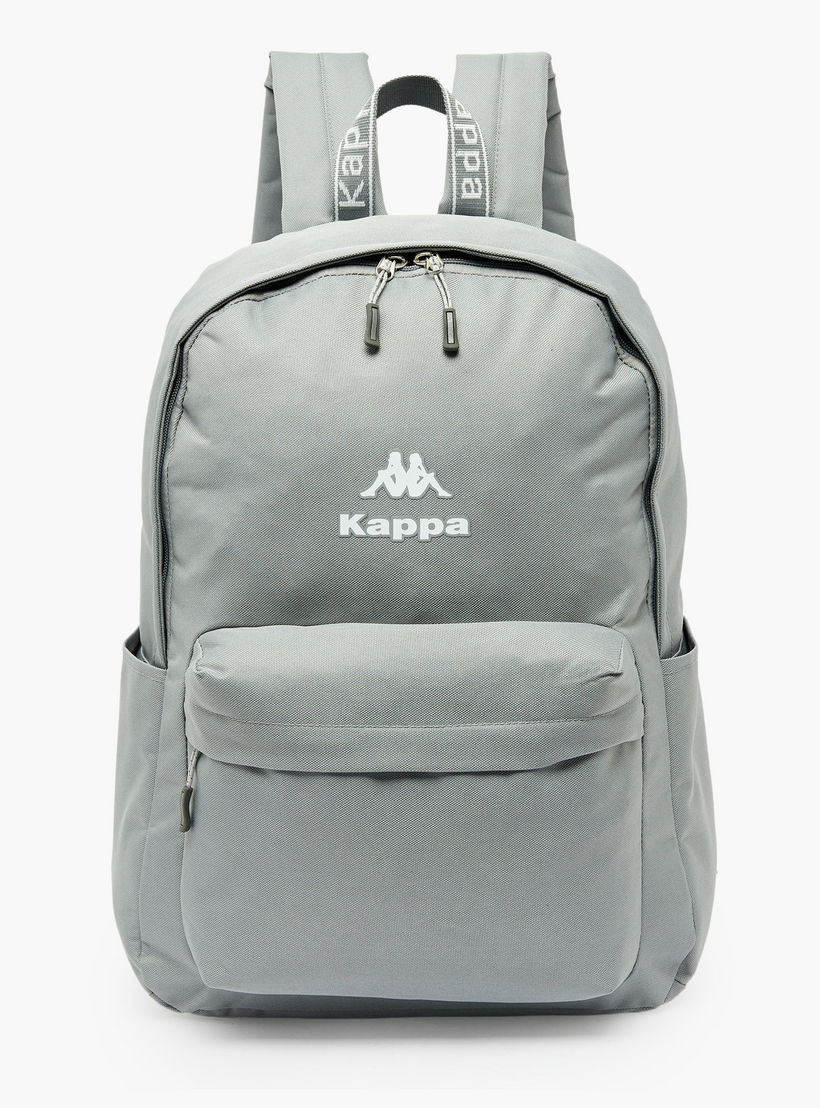 شنطة ظهر بحمالات قابلة للتعديل وطبعات شعار للأطفال من 8-13 سنة من كابا-boys-accessories-bagsandbackpacks-image-1
