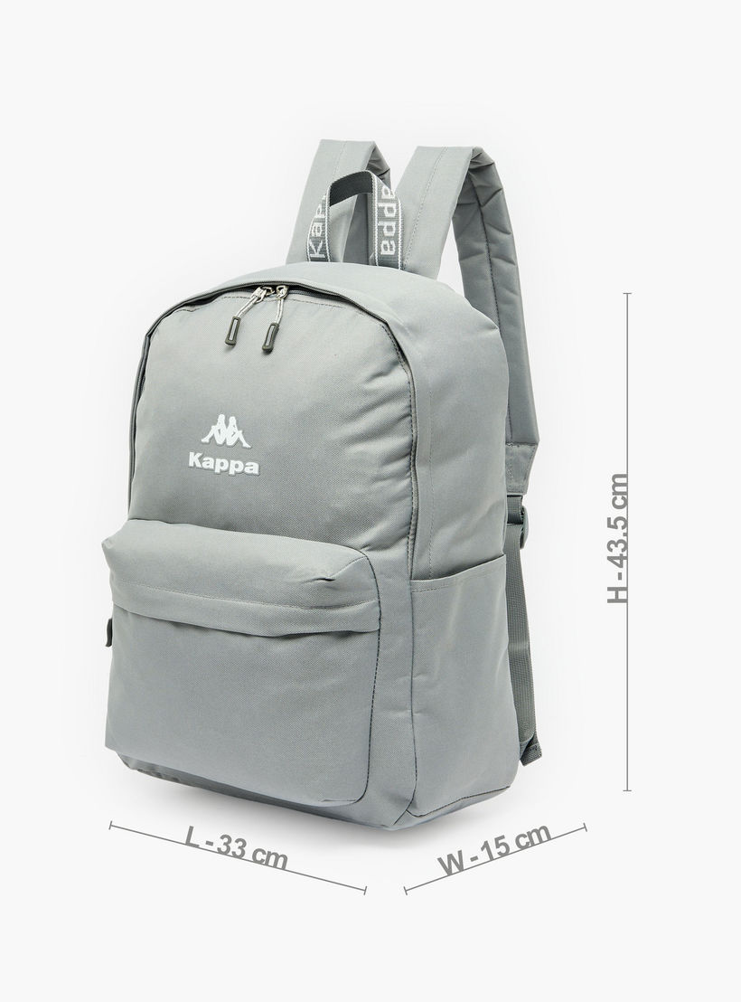 شنطة ظهر بحمالات قابلة للتعديل وطبعات شعار للأطفال من 8-13 سنة من كابا-boys-accessories-bagsandbackpacks-image-6