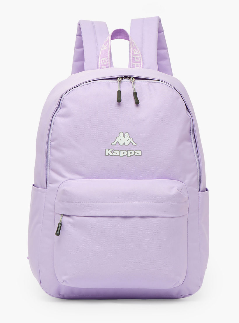 شنطة ظهر بحمالات قابلة للتعديل وطبعات شعار للأطفال من 8-13 سنة من كابا-boys-accessories-bagsandbackpacks-image-1