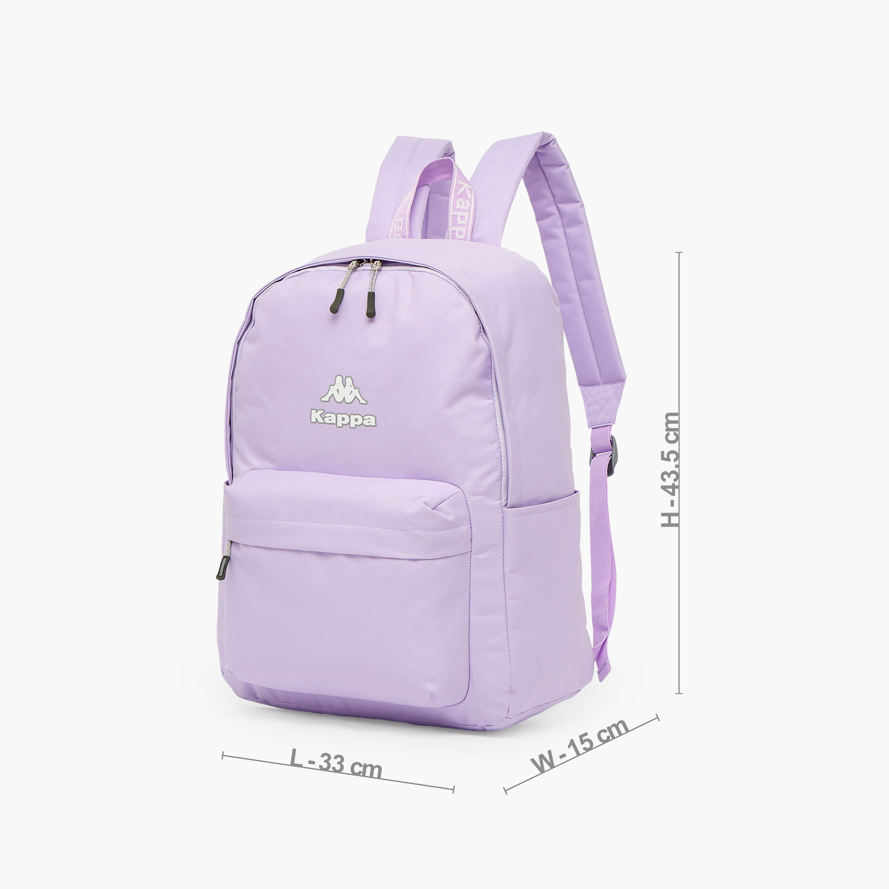 شنطة ظهر بحمالات قابلة للتعديل وطبعات شعار للأطفال من 8-13 سنة من كابا-boys-accessories-bagsandbackpacks-image-5
