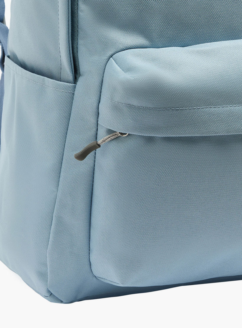 شنطة ظهر بحمالات قابلة للتعديل وطبعات شعار للأطفال من 8-13 سنة من كابا-boys-accessories-bagsandbackpacks-image-4