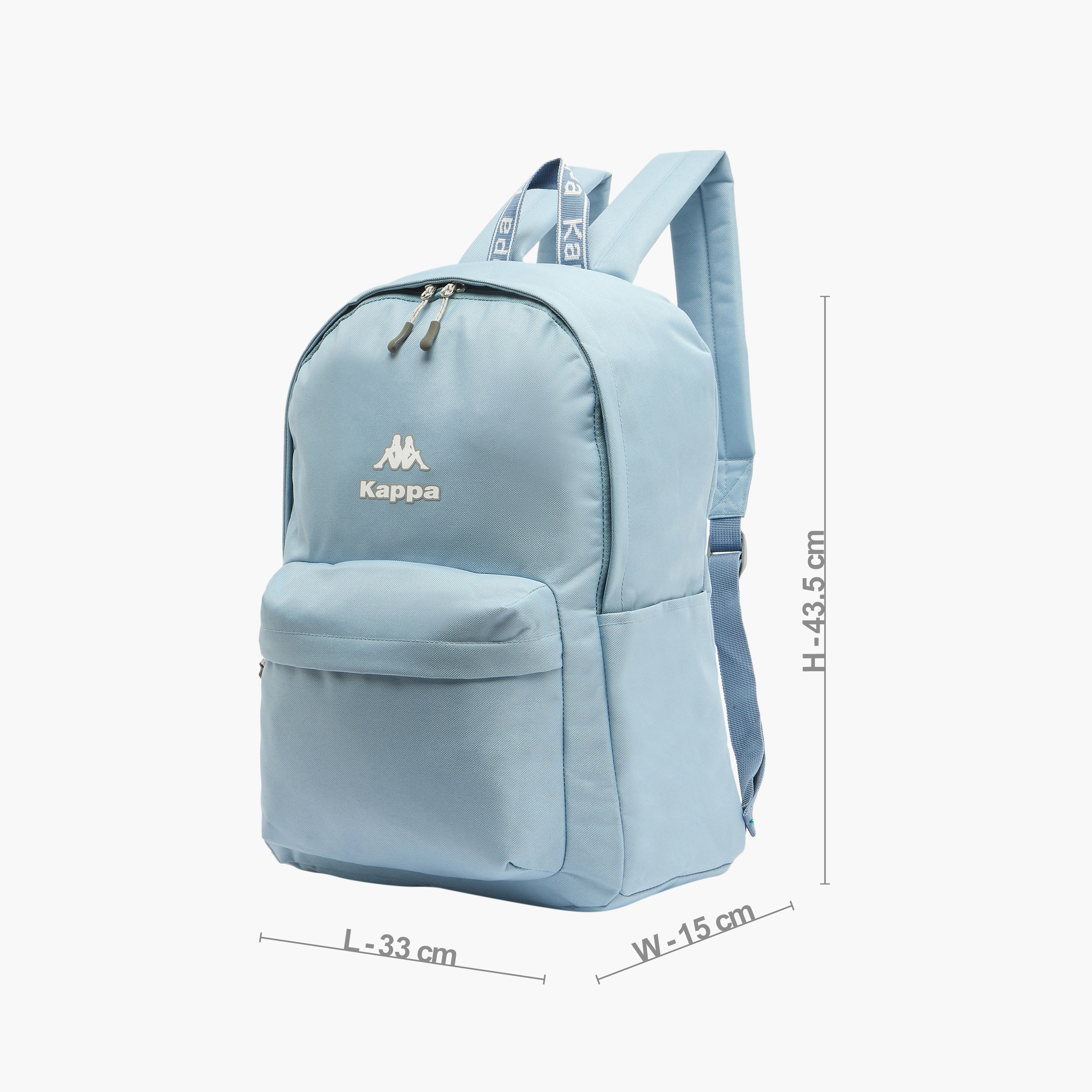 شنطة ظهر بحمالات قابلة للتعديل وطبعات شعار للأطفال من 8-13 سنة من كابا-boys-accessories-bagsandbackpacks-image-6