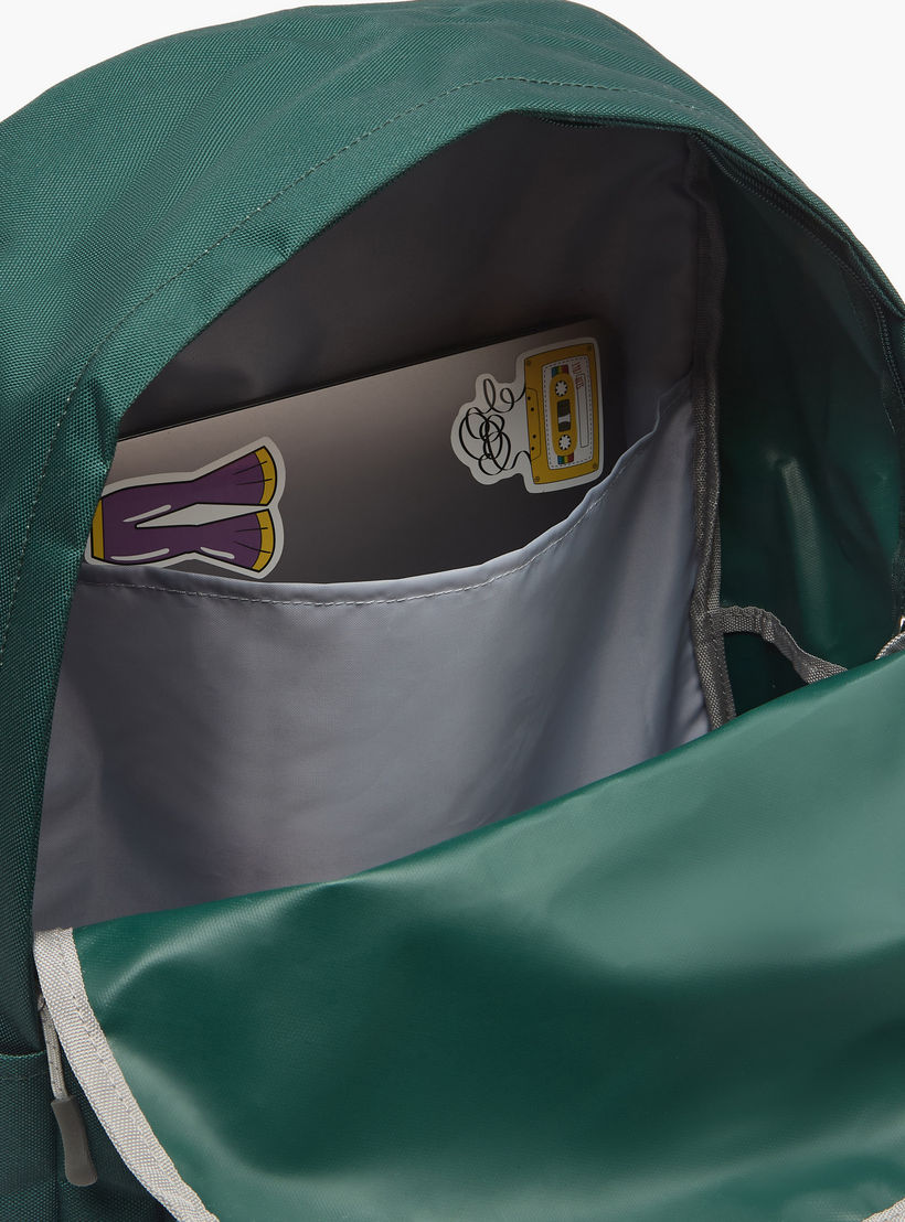 شنطة ظهر بحمالات قابلة للتعديل وطبعات شعار للأطفال من 8-13 سنة من كابا-boys-accessories-bagsandbackpacks-image-5