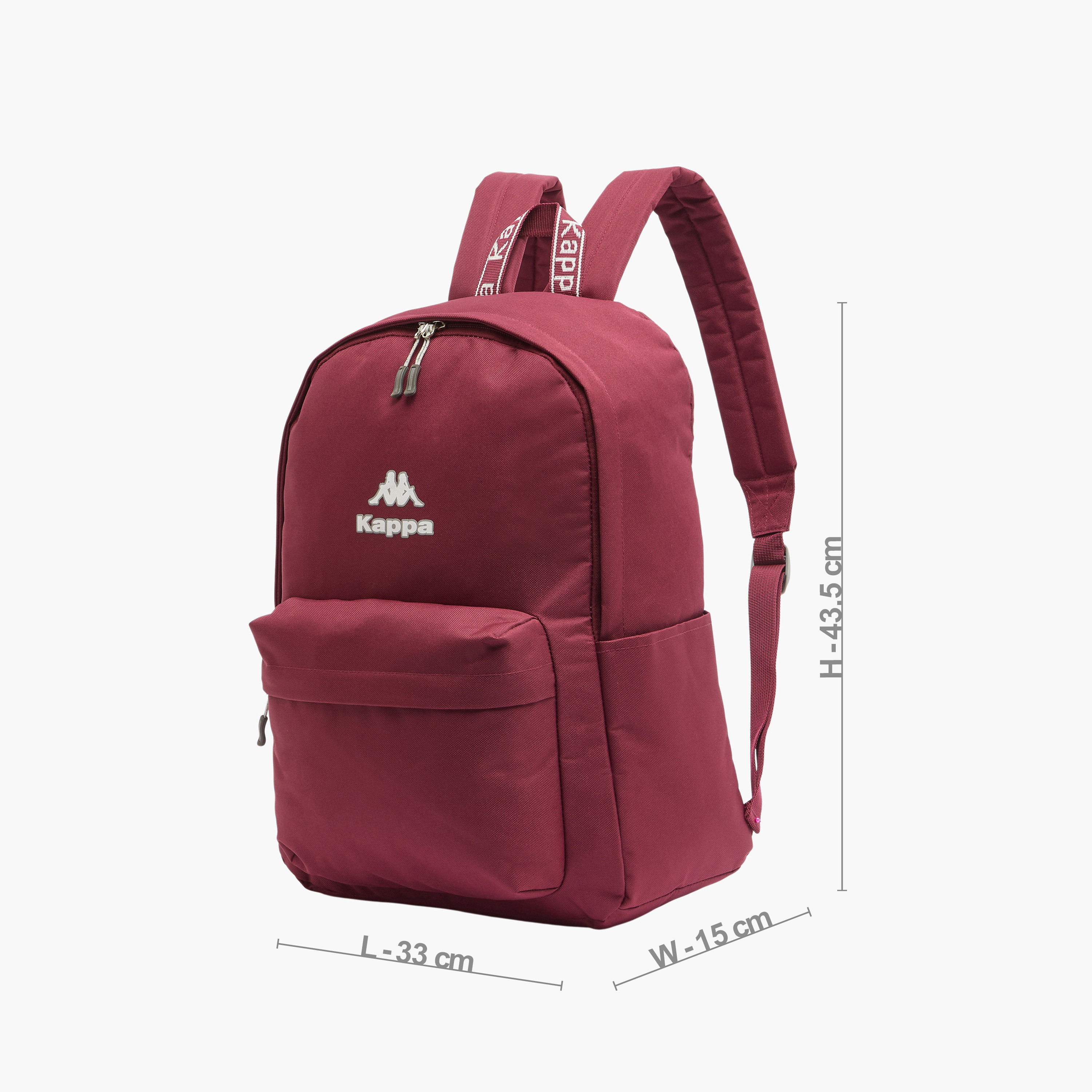 شنطة ظهر بحمالات قابلة للتعديل وطبعات شعار للأطفال من 8-13 سنة من كابا-boys-accessories-bagsandbackpacks-image-6