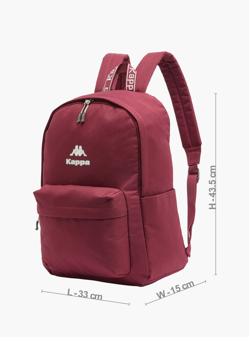 شنطة ظهر بحمالات قابلة للتعديل وطبعات شعار للأطفال من 8-13 سنة من كابا-boys-accessories-bagsandbackpacks-image-6