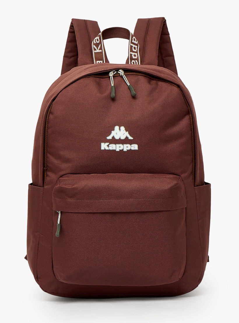 شنطة ظهر بحمالات قابلة للتعديل وطبعات شعار للأطفال من 8-13 سنة من كابا-boys-accessories-bagsandbackpacks-image-1