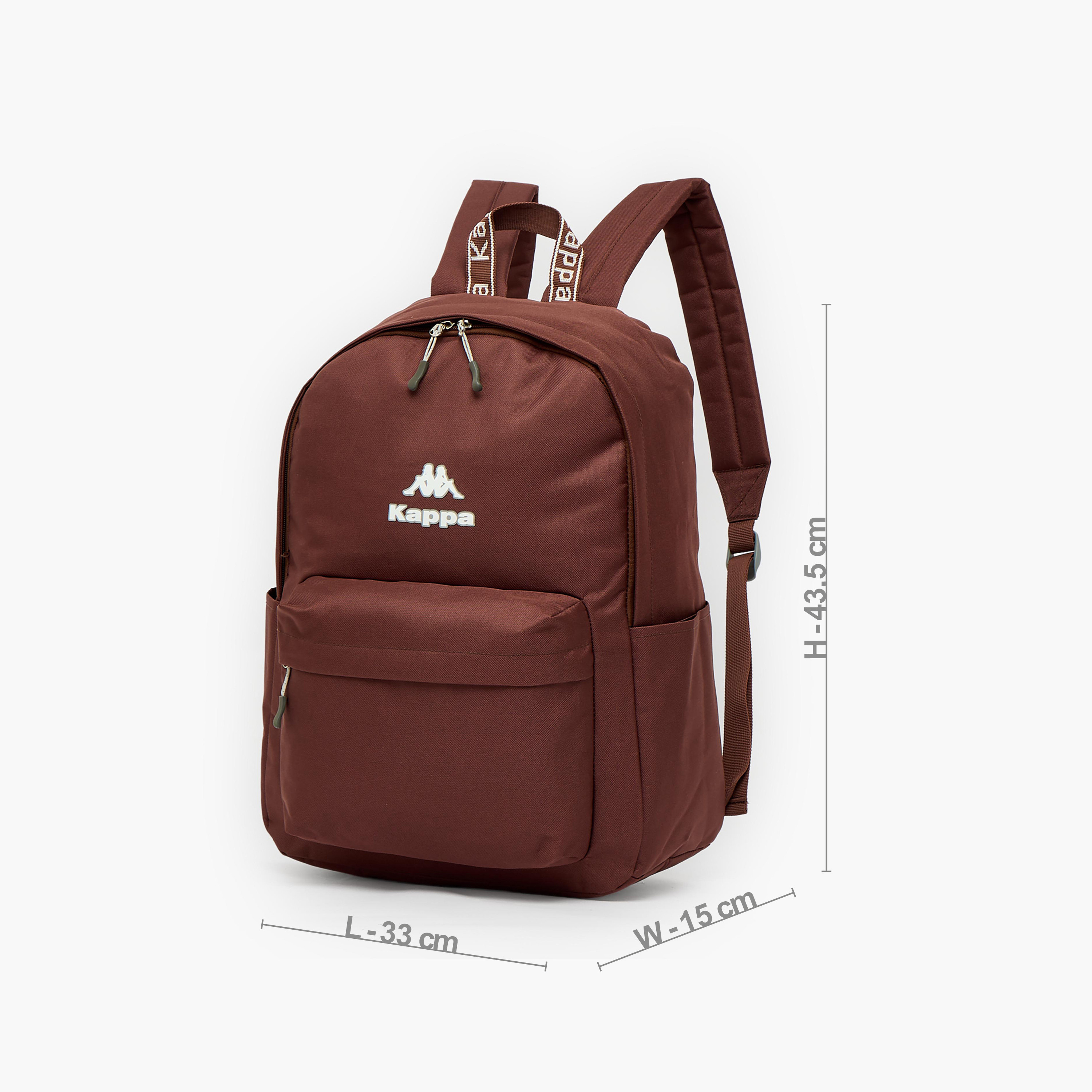 شنطة ظهر بحمالات قابلة للتعديل وطبعات شعار للأطفال من 8-13 سنة من كابا-boys-accessories-bagsandbackpacks-image-5