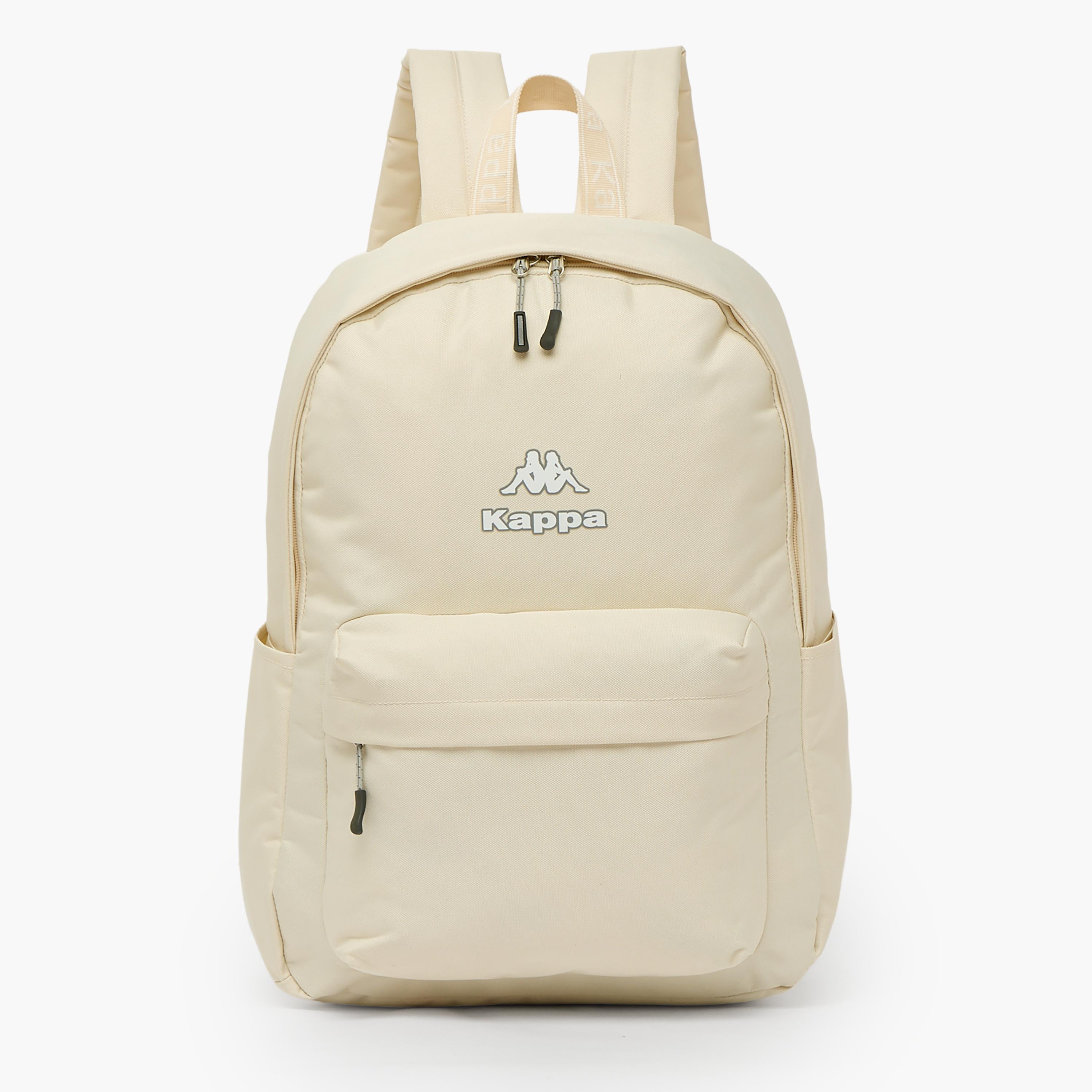 شنطة ظهر بحمالات قابلة للتعديل وطبعات شعار للأطفال من 8-13 سنة من كابا-boys-accessories-bagsandbackpacks-image-1