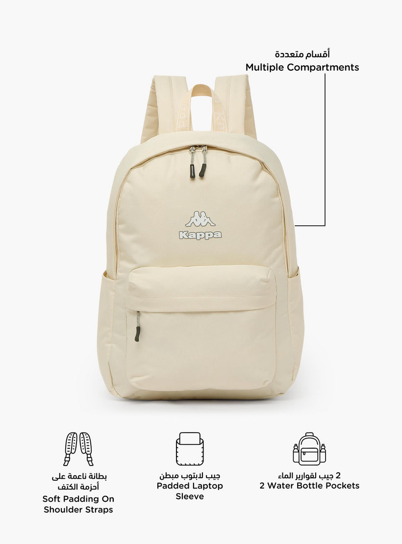 شنطة ظهر بحمالات قابلة للتعديل وطبعات شعار للأطفال من 8-13 سنة من كابا-boys-accessories-bagsandbackpacks-image-2