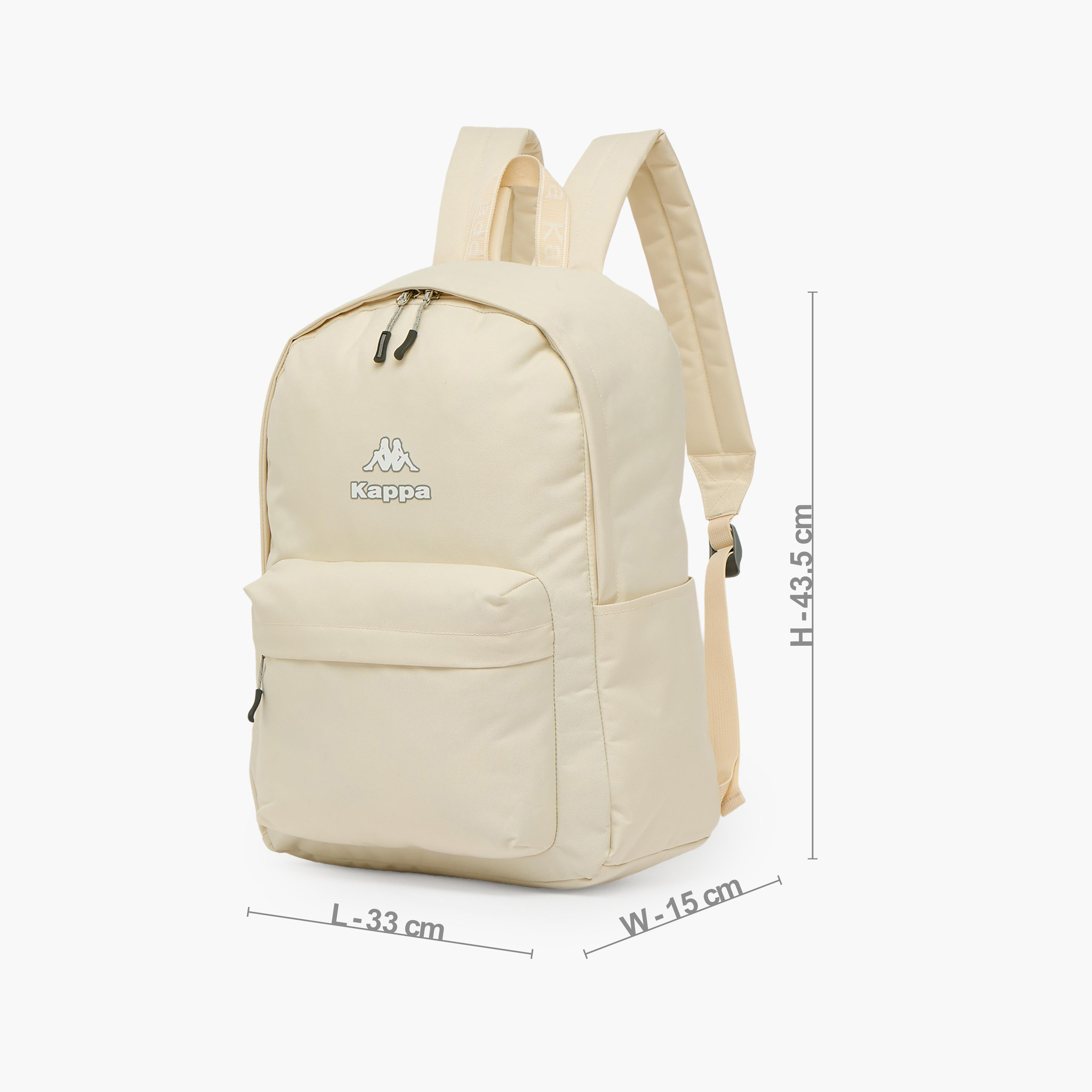 شنطة ظهر بحمالات قابلة للتعديل وطبعات شعار للأطفال من 8-13 سنة من كابا-boys-accessories-bagsandbackpacks-image-5