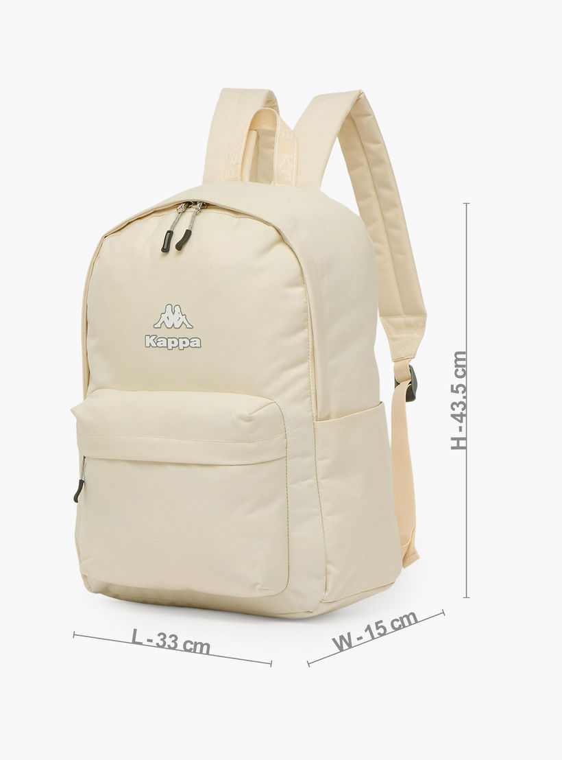 شنطة ظهر بحمالات قابلة للتعديل وطبعات شعار للأطفال من 8-13 سنة من كابا-boys-accessories-bagsandbackpacks-image-5