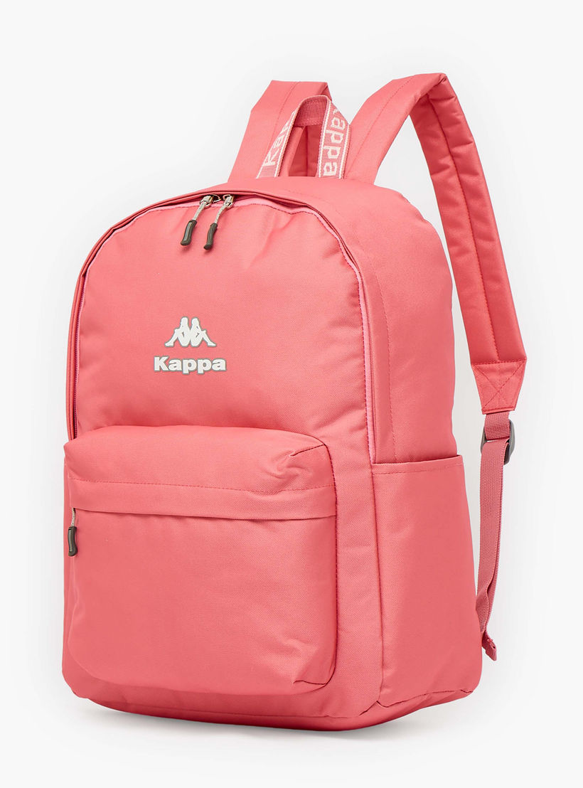 شنطة ظهر بحمالات قابلة للتعديل وطبعات شعار للأطفال من 8-13 سنة من كابا-boys-accessories-bagsandbackpacks-image-5