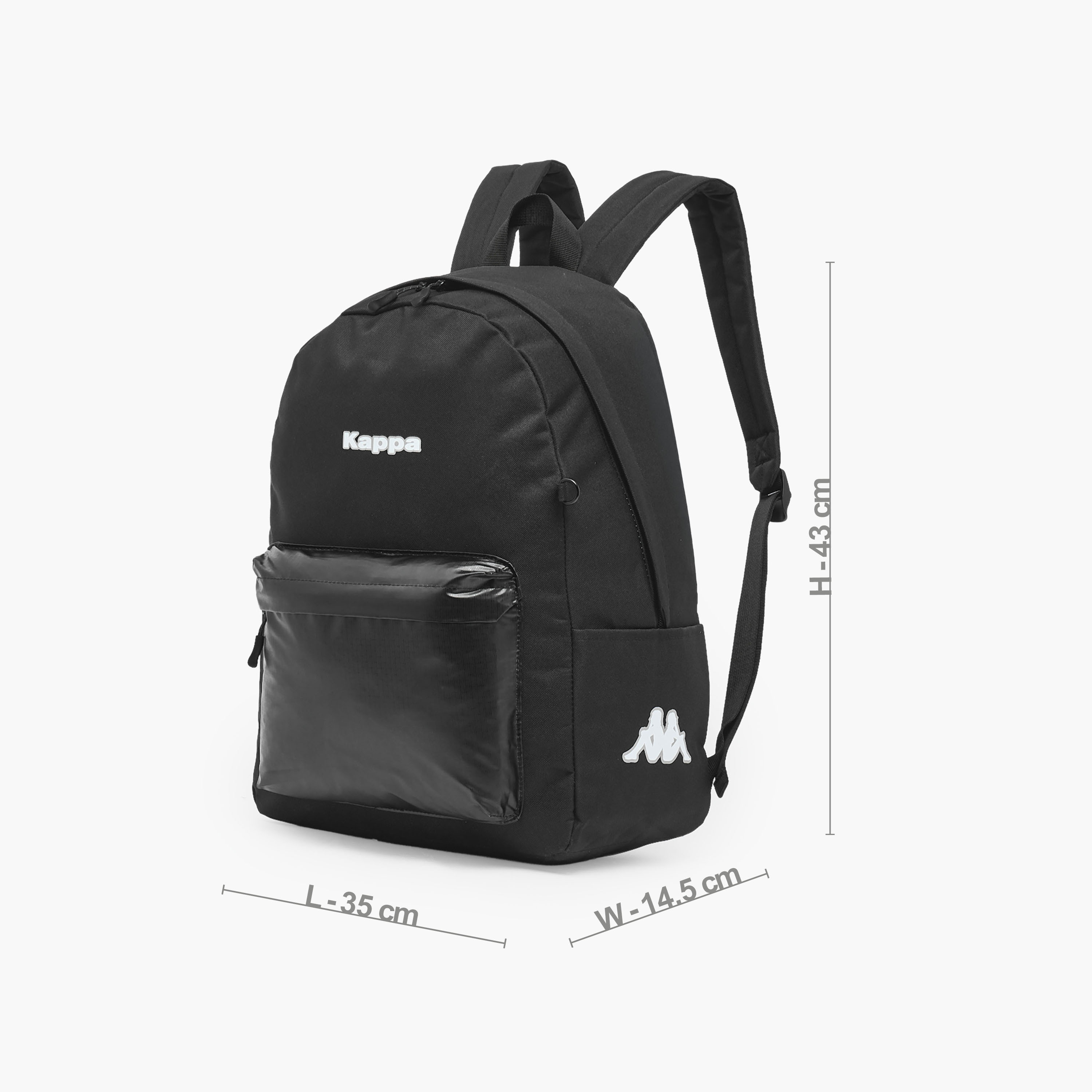 Kappa Solid School Backpack for Girls 8-13 Years with Pencil Pouch - 17 inches-school-bagsandbackpacks-backpacks-image-7