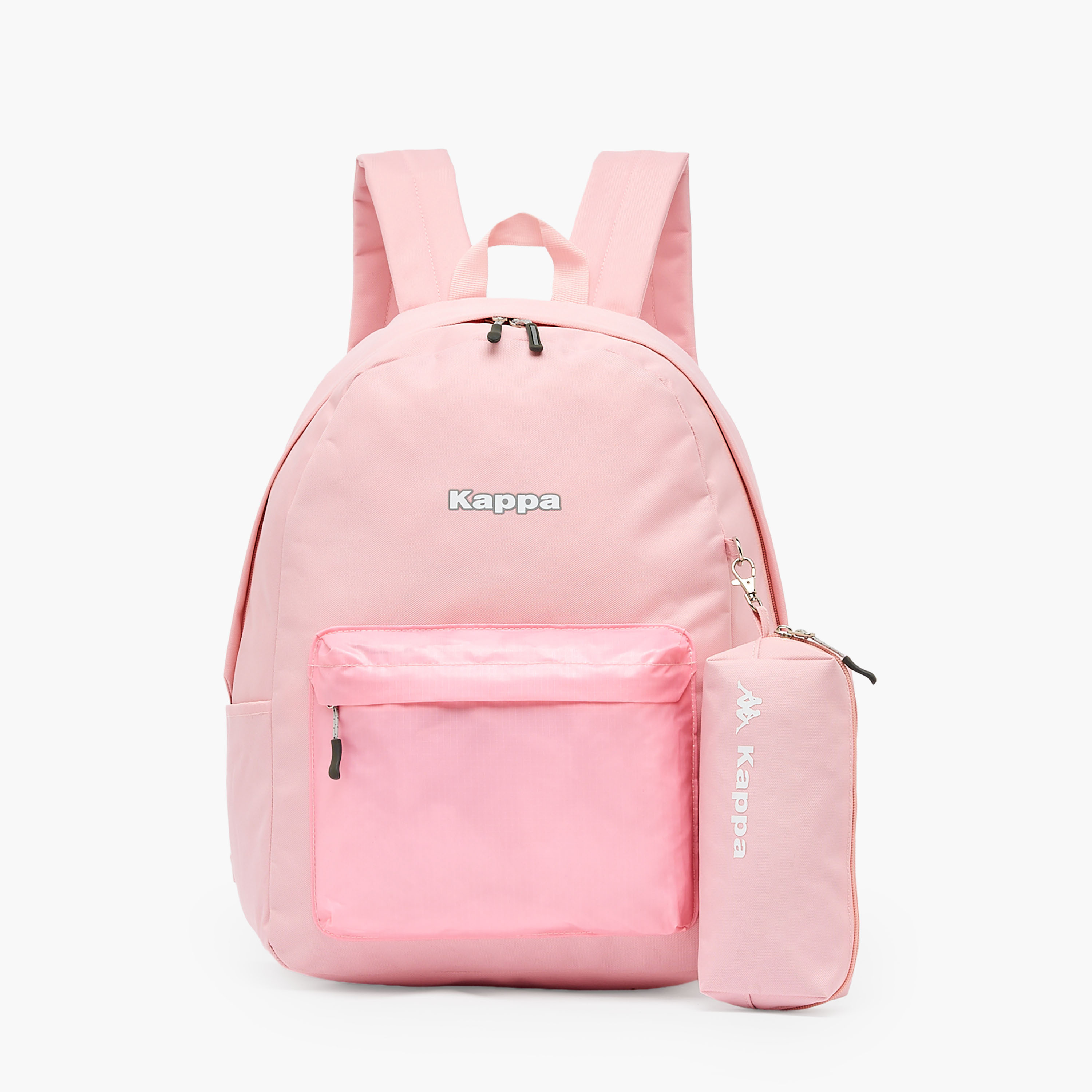 شنطة ظهر مدرسية سادة مع مقلمة للبنات بعمر 8-13 سنة من كابا - 17 بوصة-school-bagsandbackpacks-backpacks-image-1