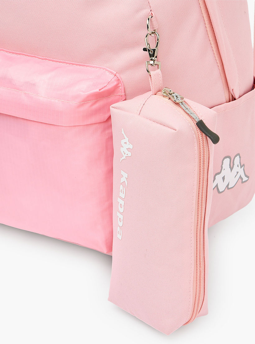 شنطة ظهر مدرسية سادة مع مقلمة للبنات بعمر 8-13 سنة من كابا - 17 بوصة-school-bagsandbackpacks-backpacks-image-4