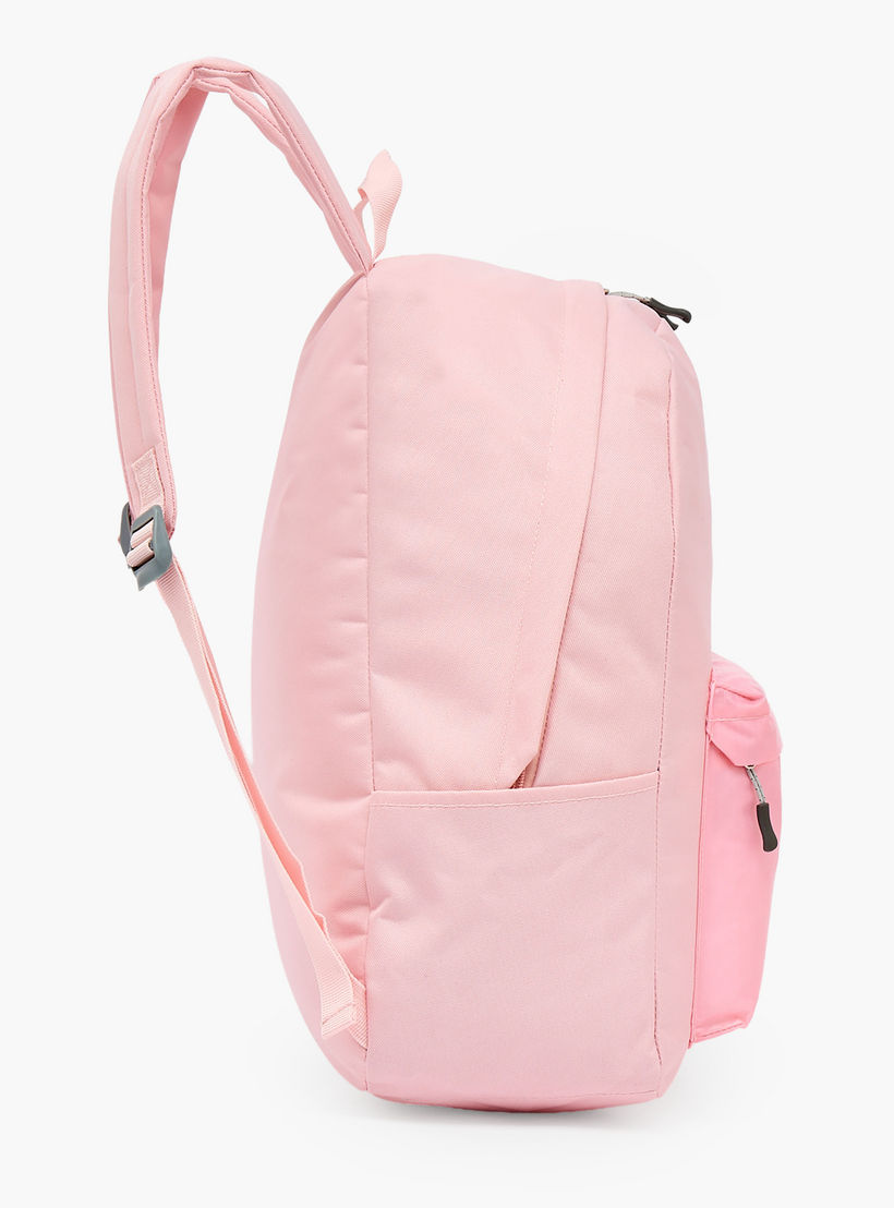 شنطة ظهر مدرسية سادة مع مقلمة للبنات بعمر 8-13 سنة من كابا - 17 بوصة-school-bagsandbackpacks-backpacks-image-7