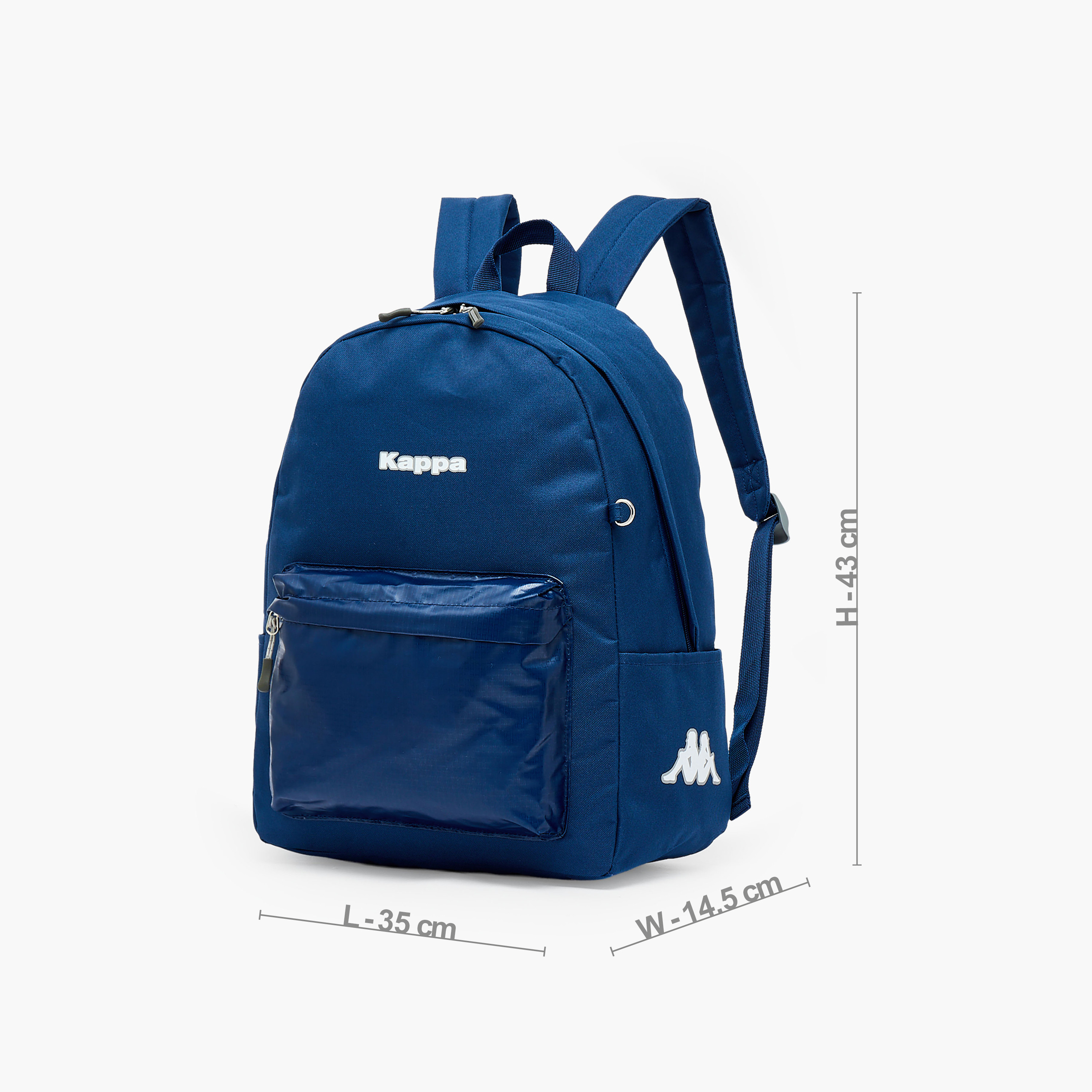شنطة ظهر مدرسية سادة مع مقلمة للبنات بعمر 8-13 سنة من كابا - 17 بوصة-school-bagsandbackpacks-backpacks-image-6