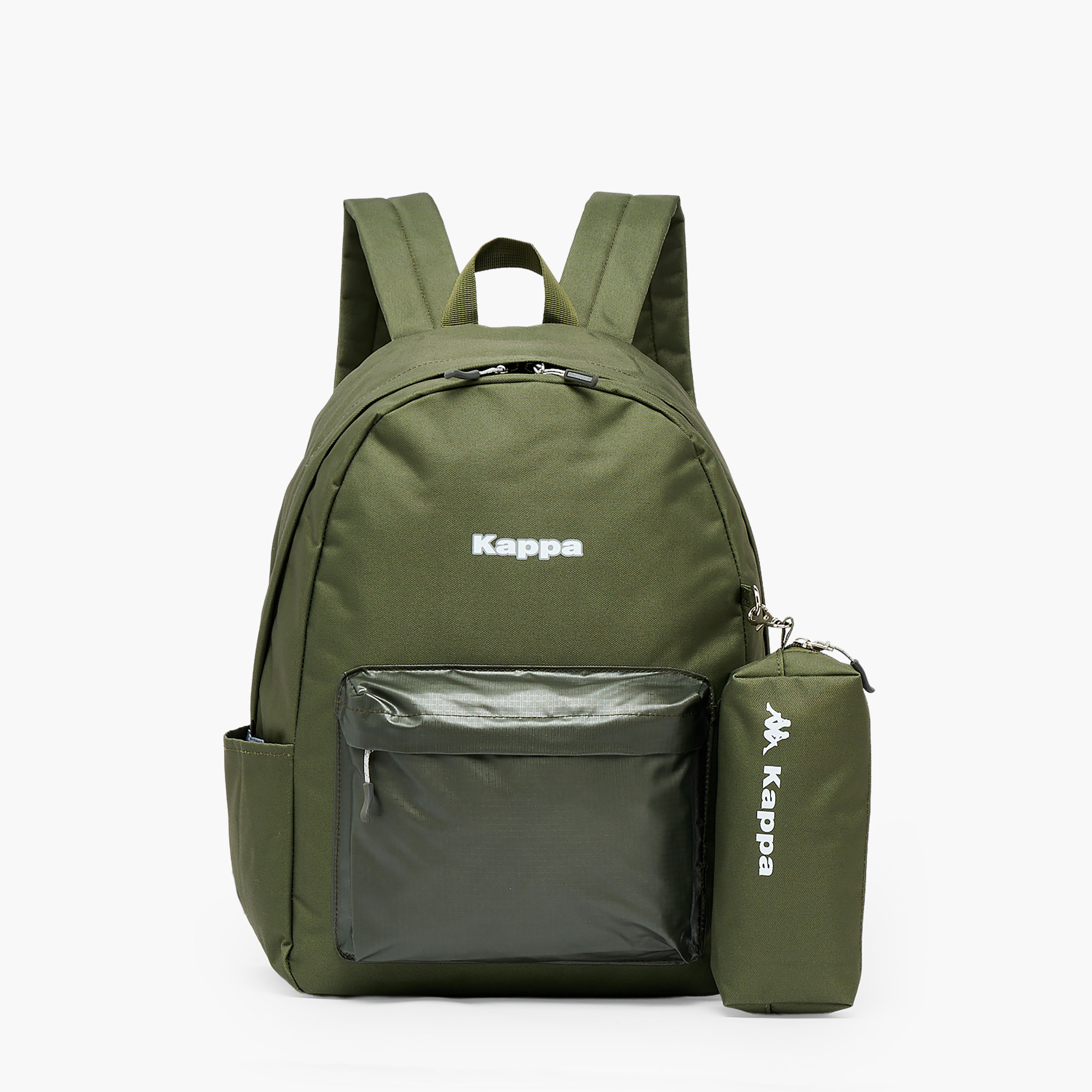 شنطة ظهر مدرسية سادة مع مقلمة للبنات بعمر 8-13 سنة من كابا - 17 بوصة-school-bagsandbackpacks-backpacks-image-1