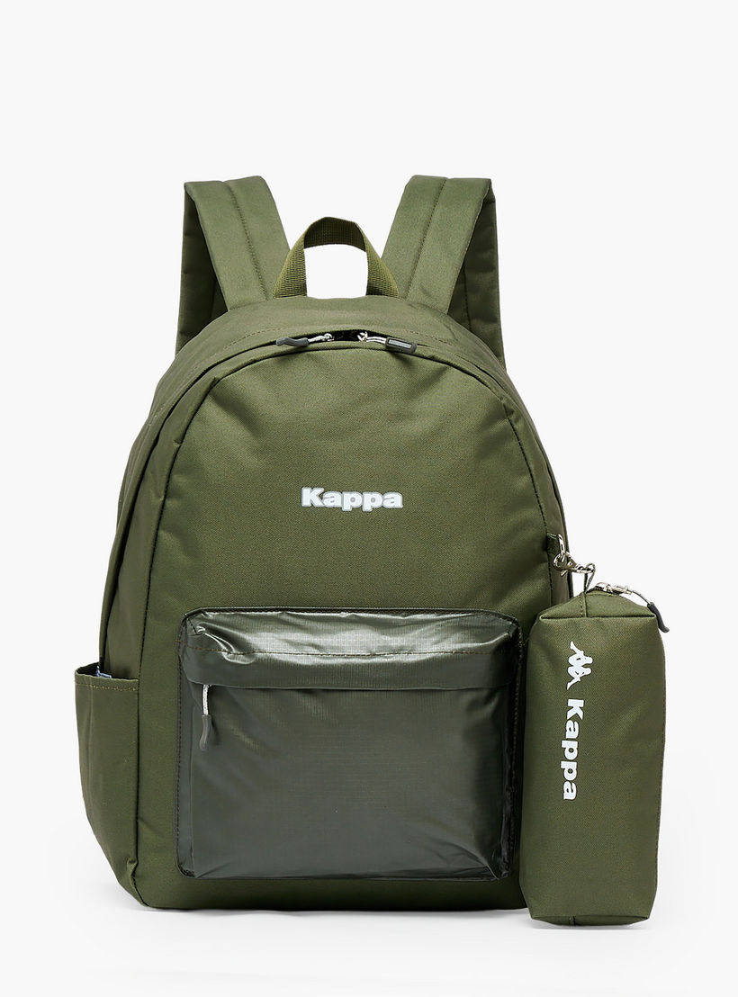 شنطة ظهر مدرسية سادة مع مقلمة للبنات بعمر 8-13 سنة من كابا - 17 بوصة-school-bagsandbackpacks-backpacks-image-1