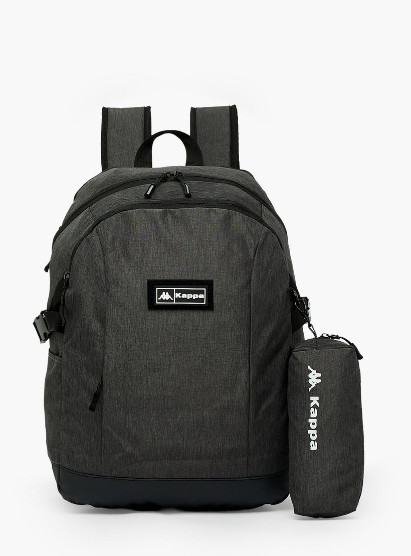 شنطة ظهر مدرسية بارزة الملمس مع مقلمة للأولاد بعمر 8-13 سنة من كابا - 17 بوصة-school-bagsandbackpacks-backpacks-image-1