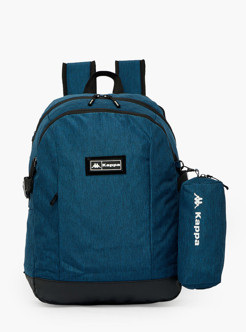 شنطة ظهر مدرسية بارزة الملمس مع مقلمة للأولاد بعمر 8-13 سنة من كابا - 17 بوصة-school-bagsandbackpacks-backpacks-image-1
