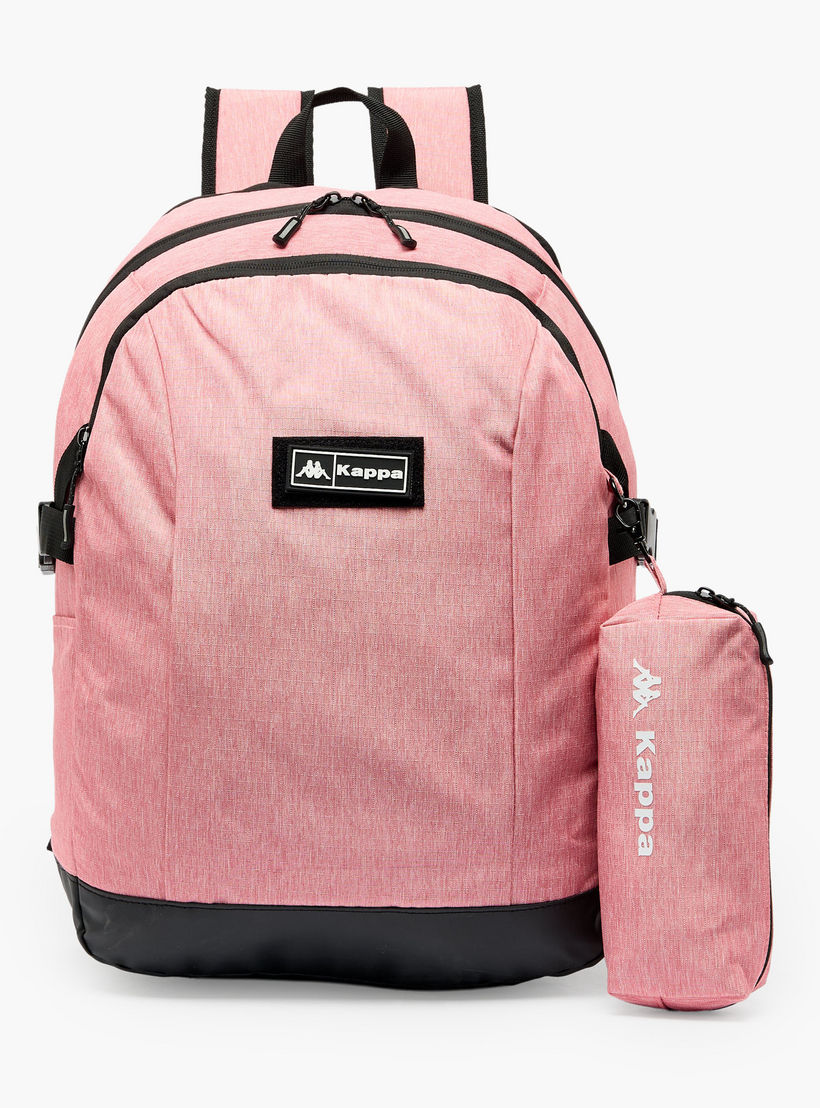 شنطة ظهر مدرسية بارزة الملمس مع مقلمة للأولاد بعمر 8-13 سنة من كابا - 17 بوصة-school-bagsandbackpacks-backpacks-image-1