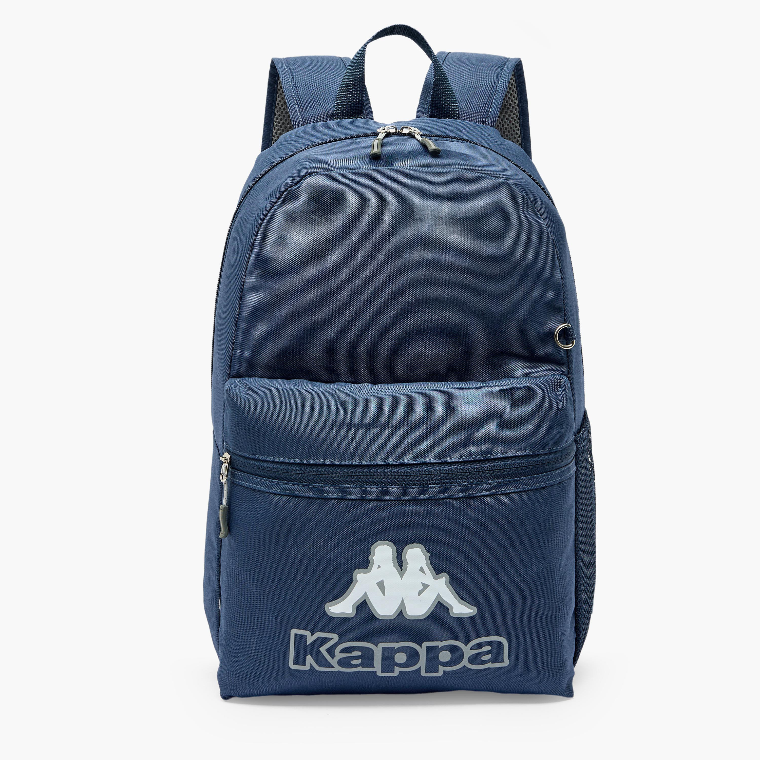 Kappa Logo Print 3-Piece School Backpack Set for Kids 8-13 Years with Pencil Pouch and Lunch Bag-school-bagsandbackpacks-backpacks-image-4