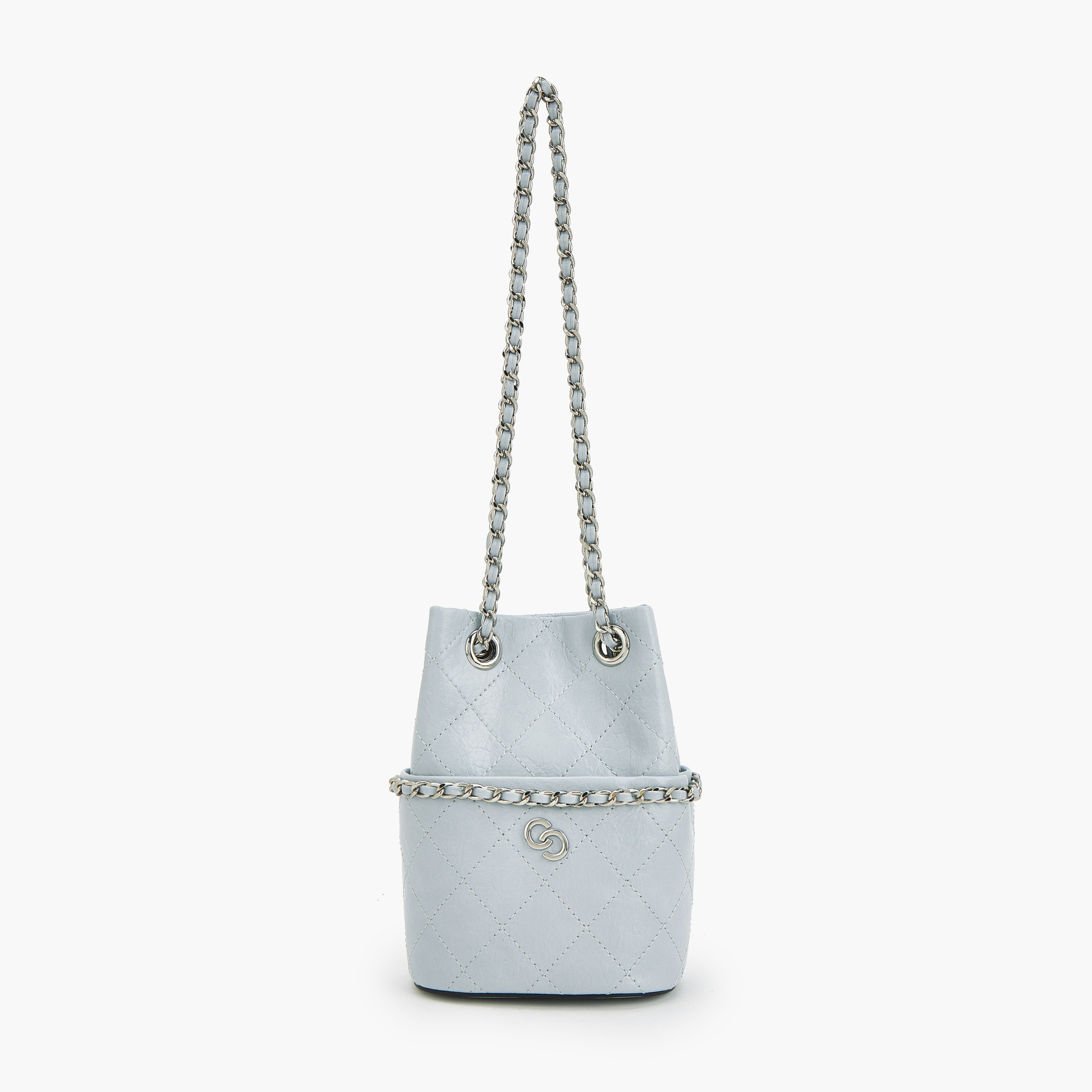 شنطة باكيت مبطنة بحزام سلسلة من سيليست-women-bagsandwallets-handbags-image-1