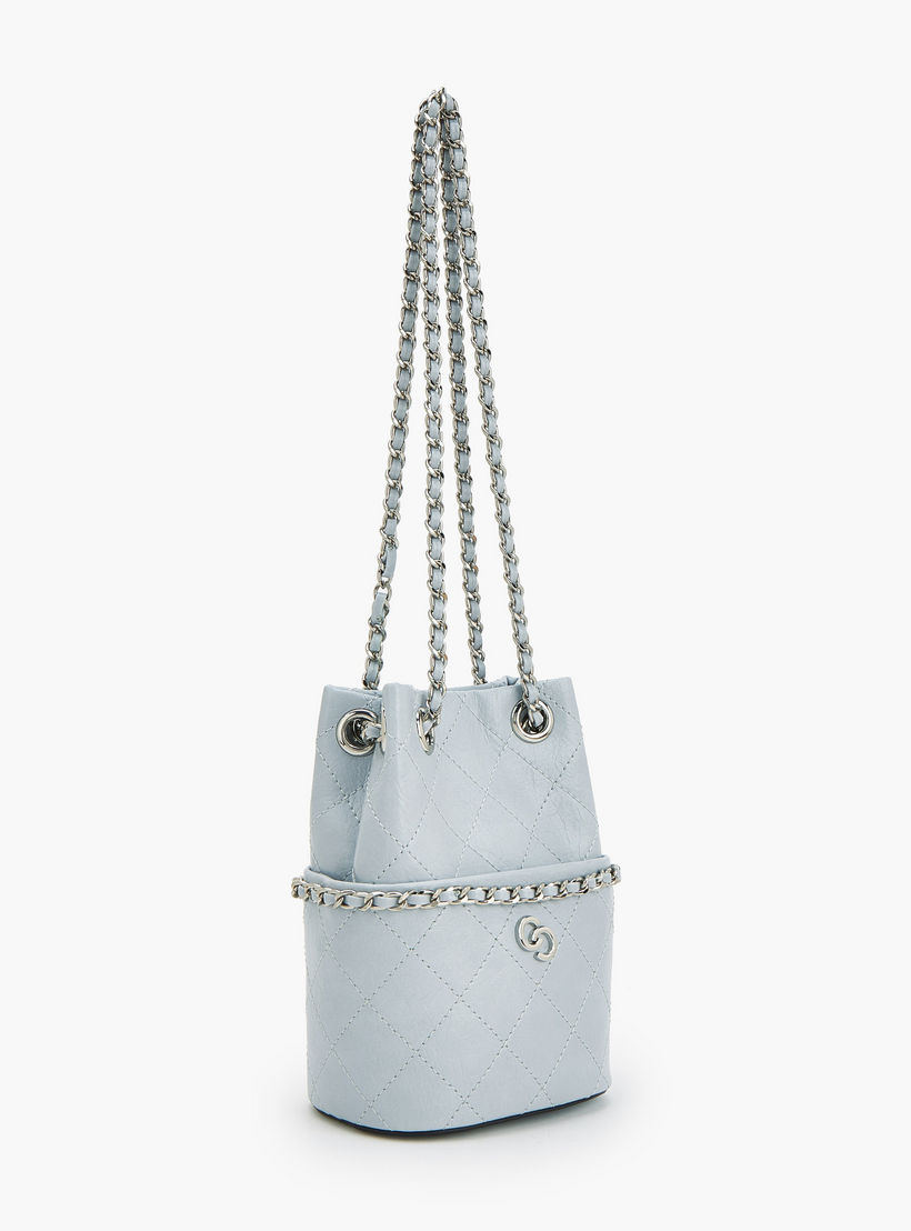 شنطة باكيت مبطنة بحزام سلسلة من سيليست-women-bagsandwallets-handbags-image-3