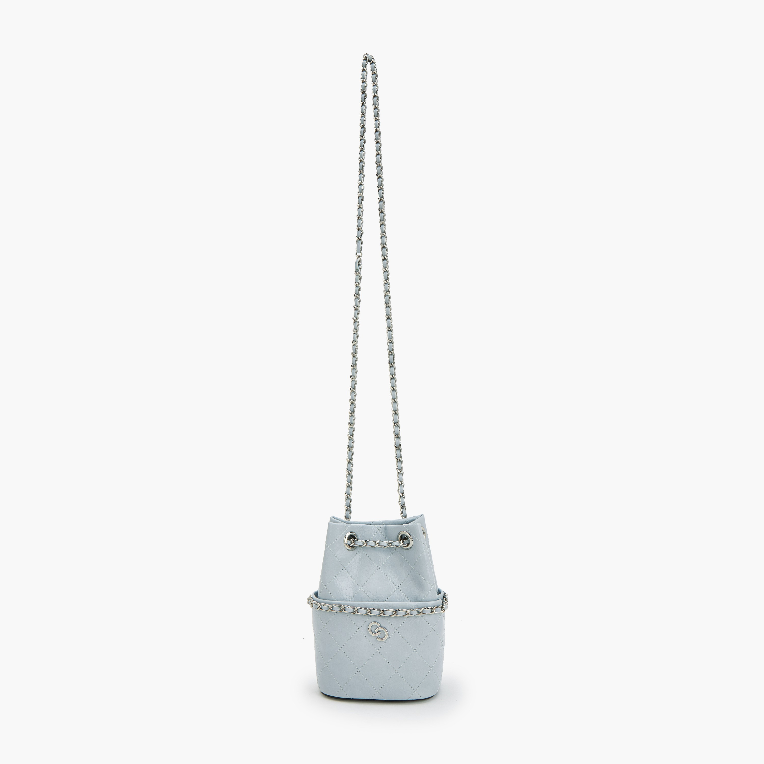 شنطة باكيت مبطنة بحزام سلسلة من سيليست-women-bagsandwallets-handbags-image-5