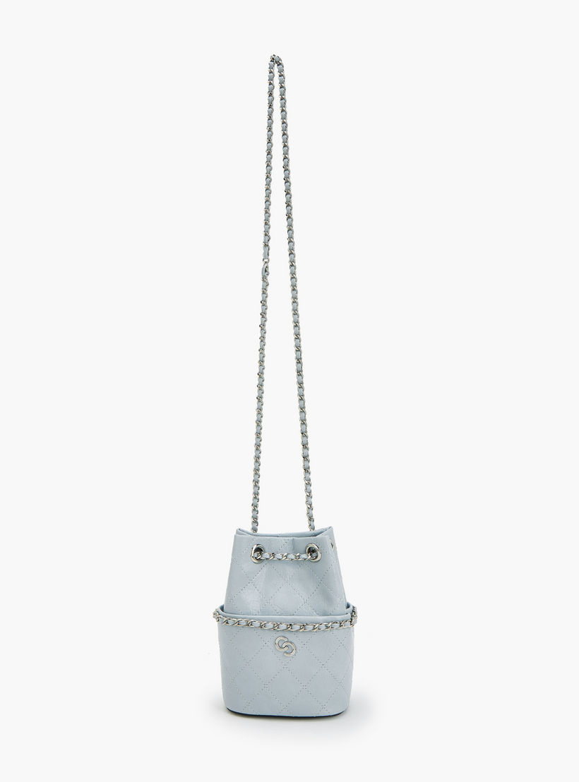 شنطة باكيت مبطنة بحزام سلسلة من سيليست-women-bagsandwallets-handbags-image-5