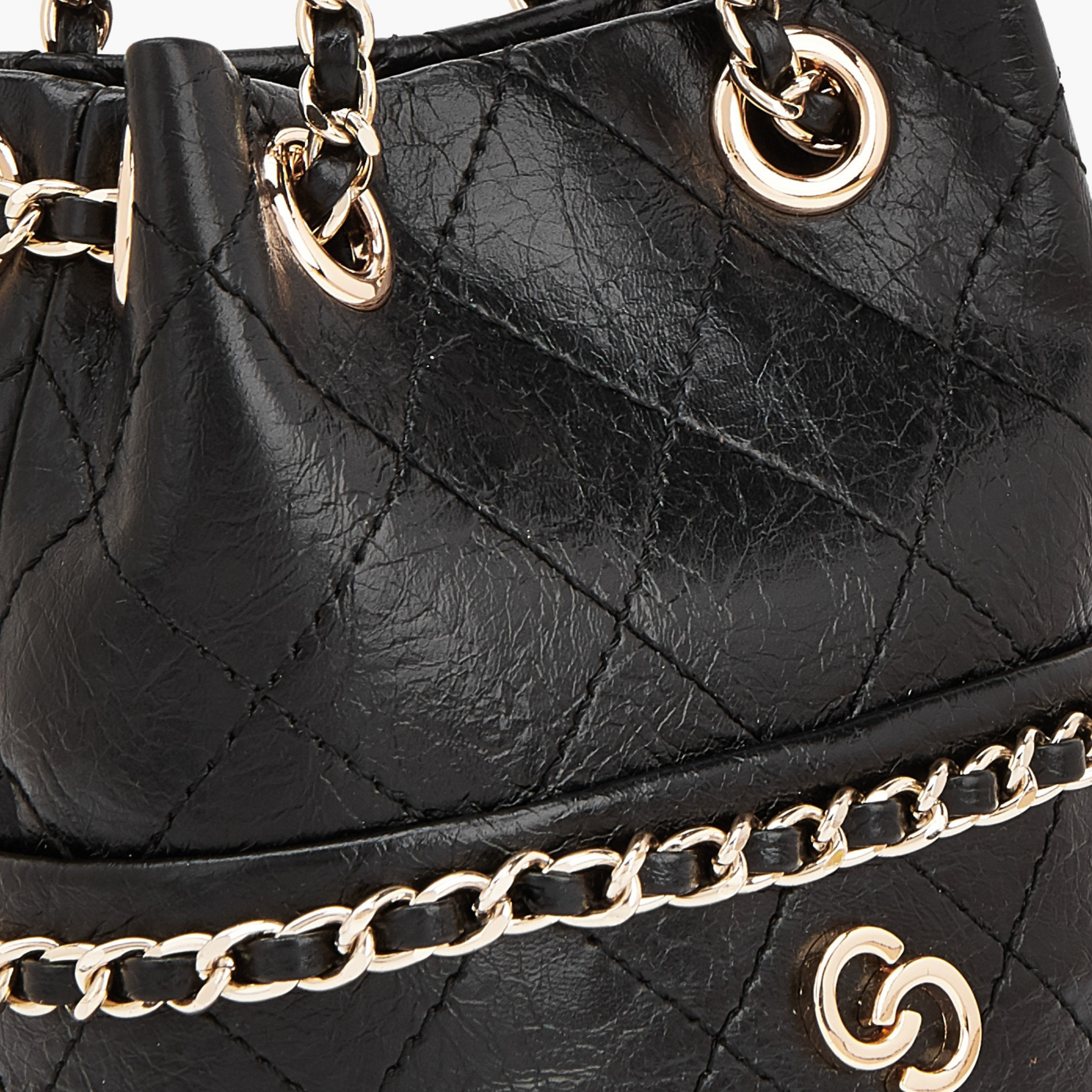 Celeste Quilted Bucket Bag with Chain Strap-women-bagsandwallets-handbags-image-4