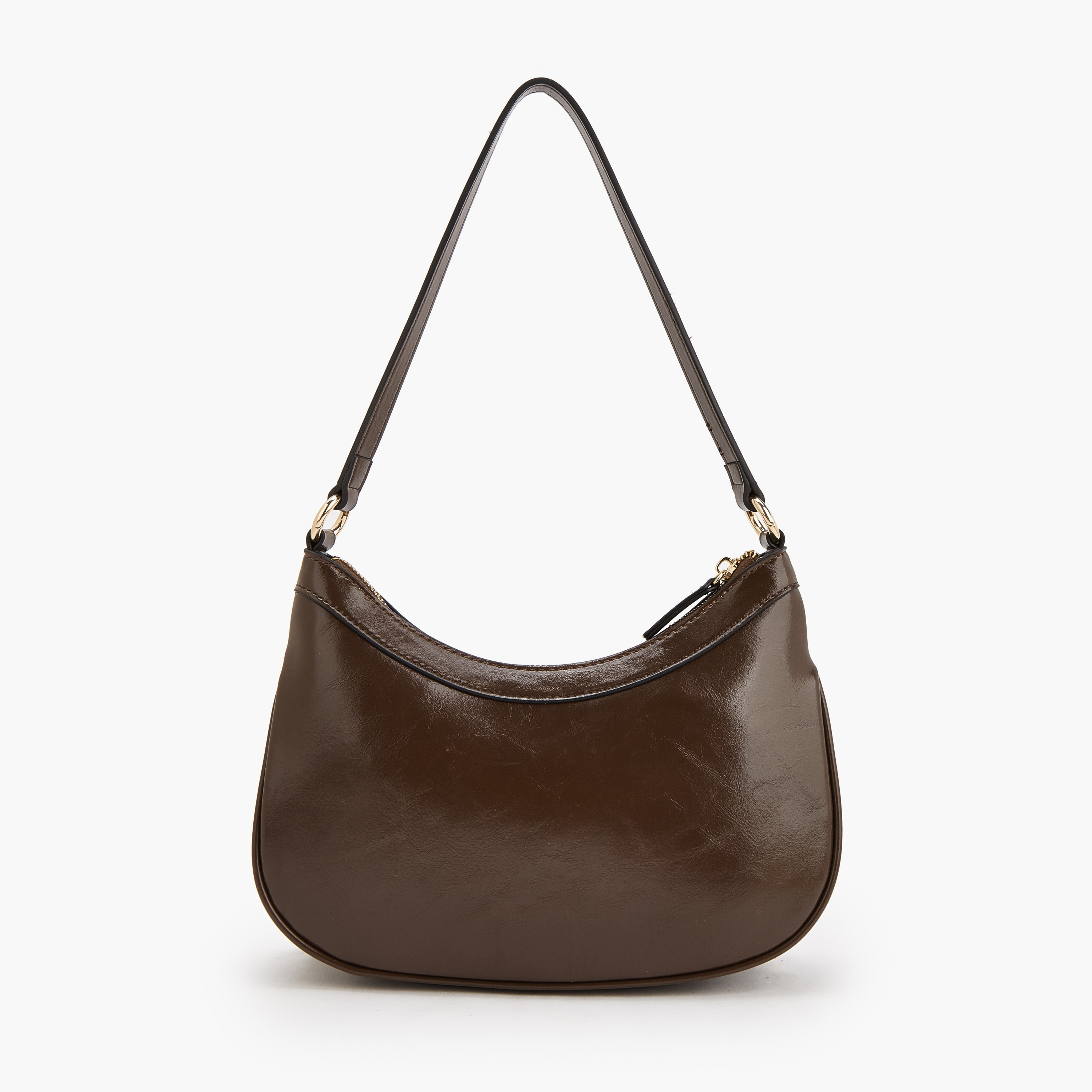 شنطة كتف من الشامواه بتفاصيل شُرّابات من سيليست-women-bagsandwallets-handbags-image-5
