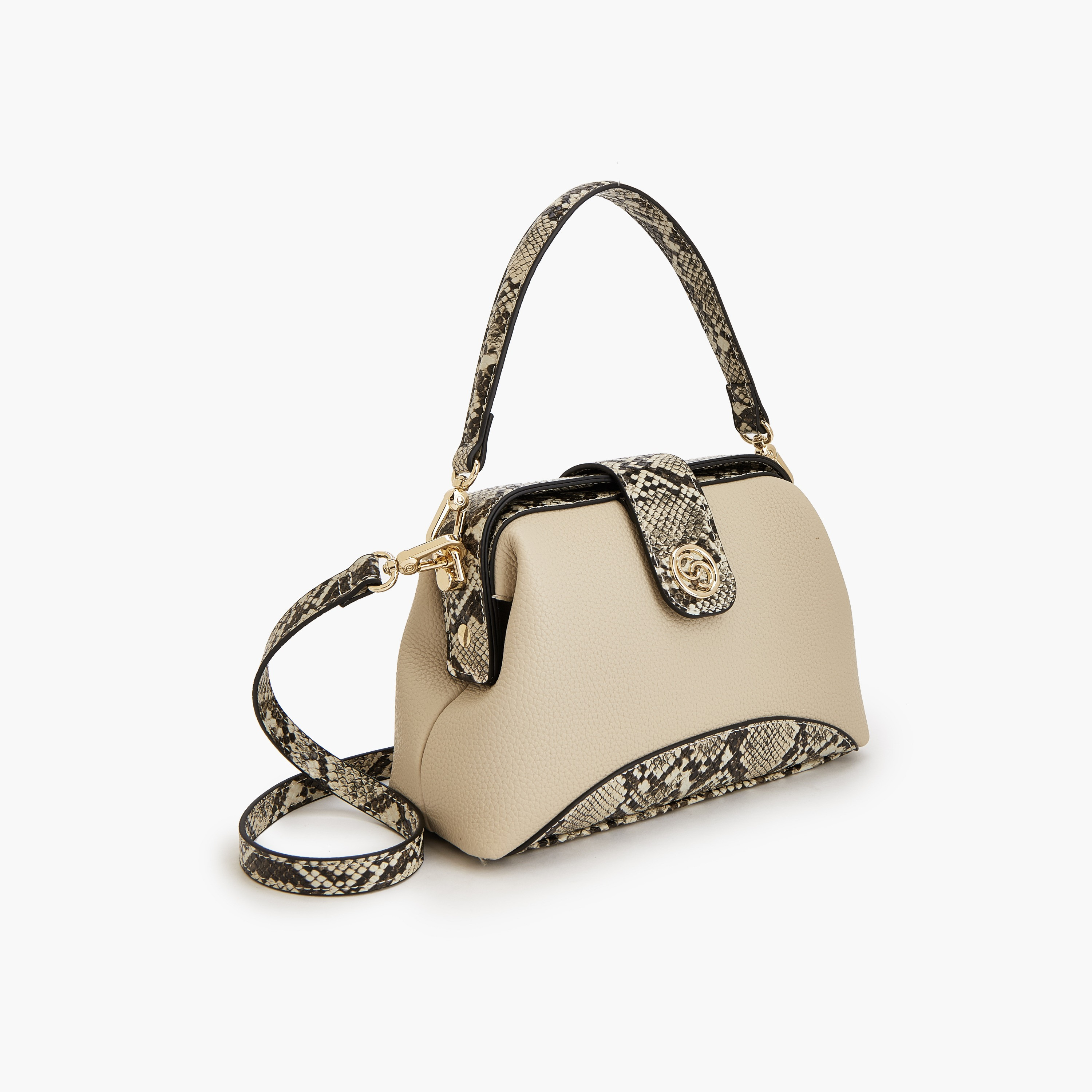 Celeste Colourblock Crossbody Bag with Adjustable Strap and Button Closure-women-bagsandwallets-handbags-image-3
