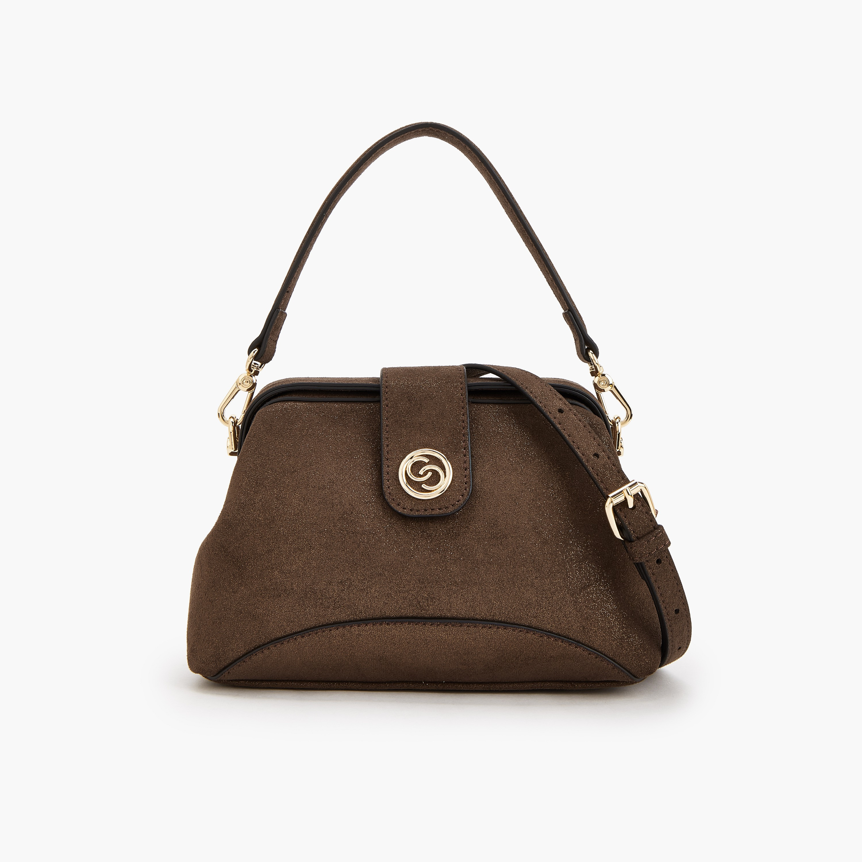 شنطة كروس بودي بتصميم قوالب ملونة وحزام قابل للتعديل وزر إغلاق من سيليست-women-bagsandwallets-handbags-image-1