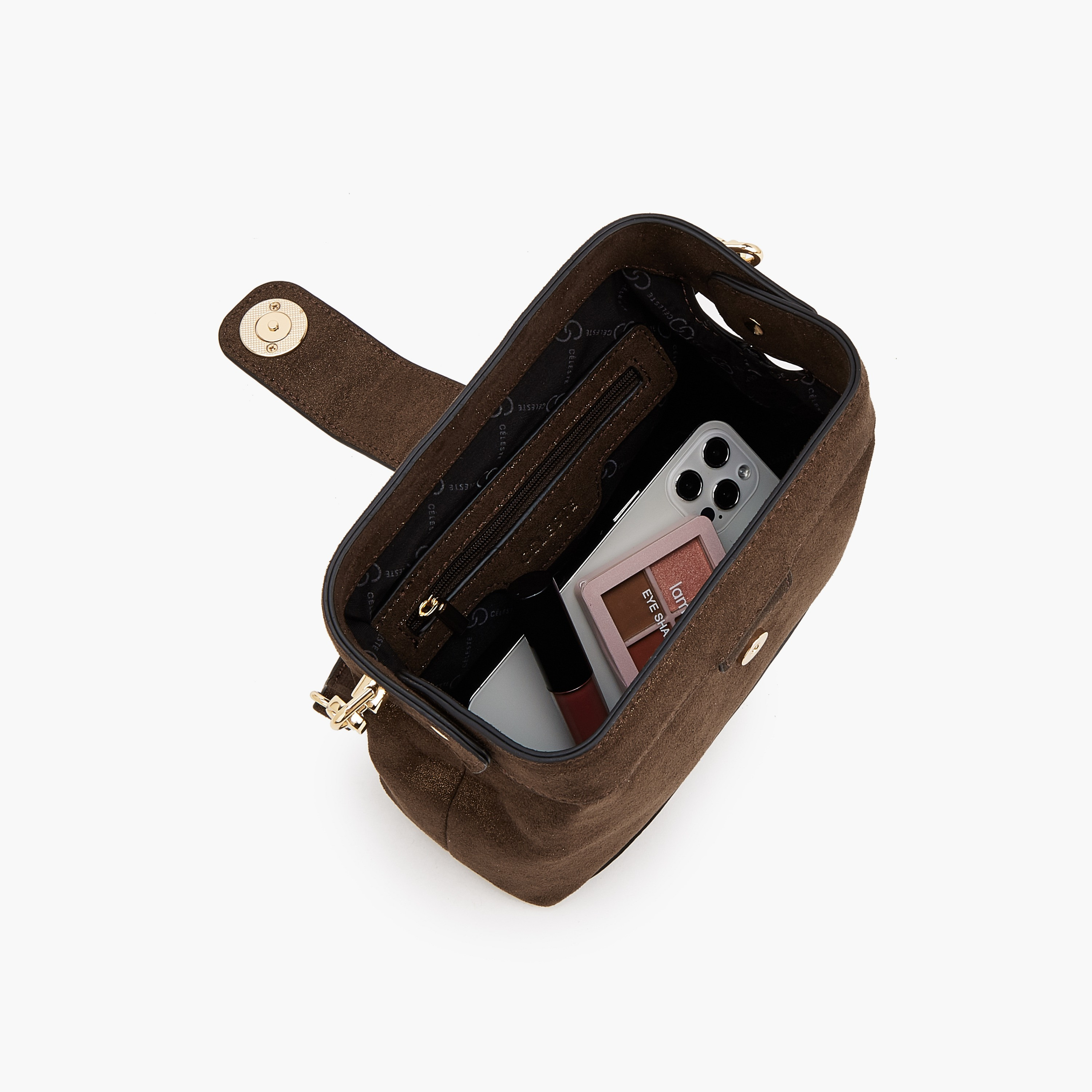 شنطة كروس بودي بتصميم قوالب ملونة وحزام قابل للتعديل وزر إغلاق من سيليست-women-bagsandwallets-handbags-image-7