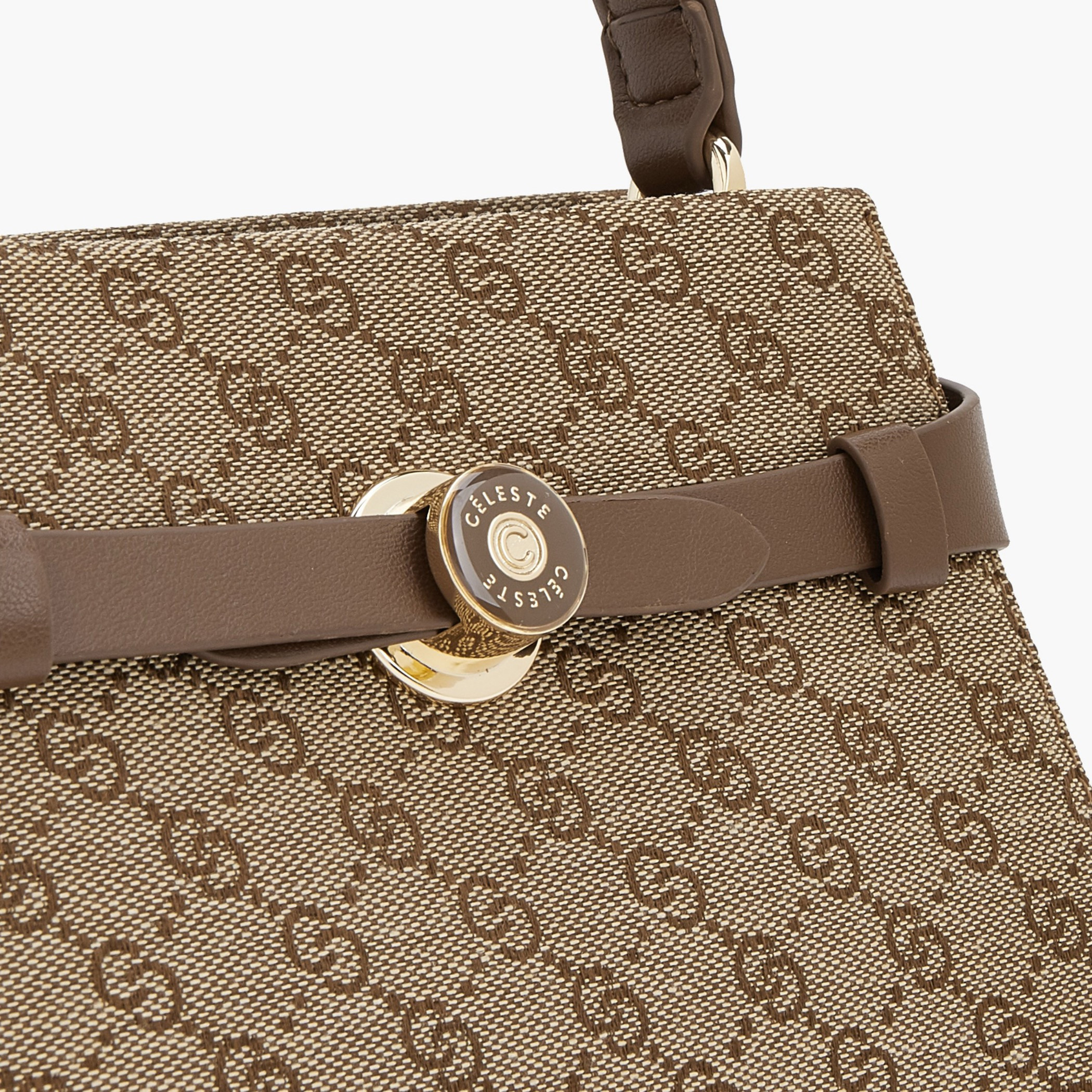 Celeste Monogram Print Tote Bag with Detachable Strap-women-bagsandwallets-handbags-image-4