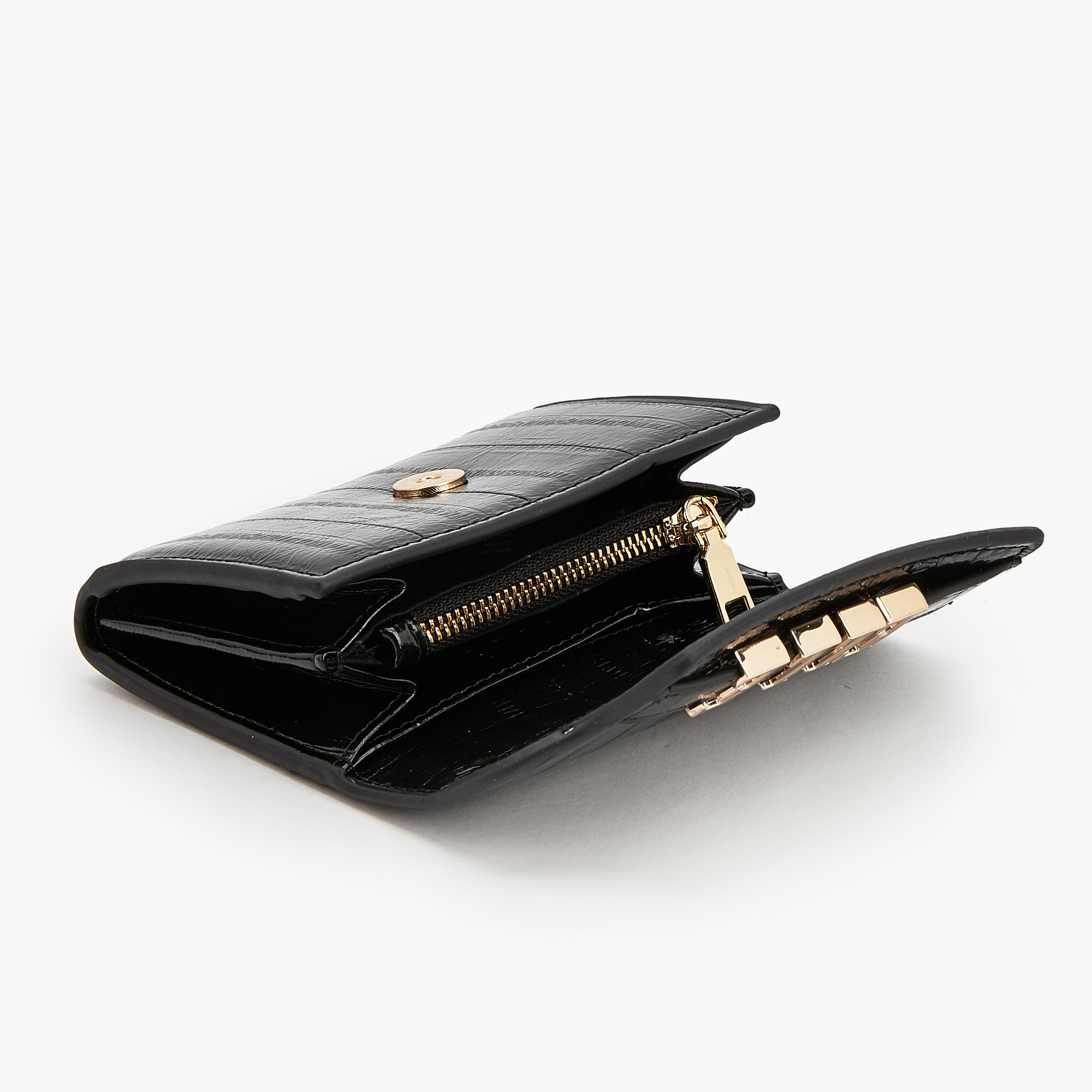 محفظة بارزة الملمس بقفل مغناطيسي من إيل-women-bagsandwallets-wallets-image-6