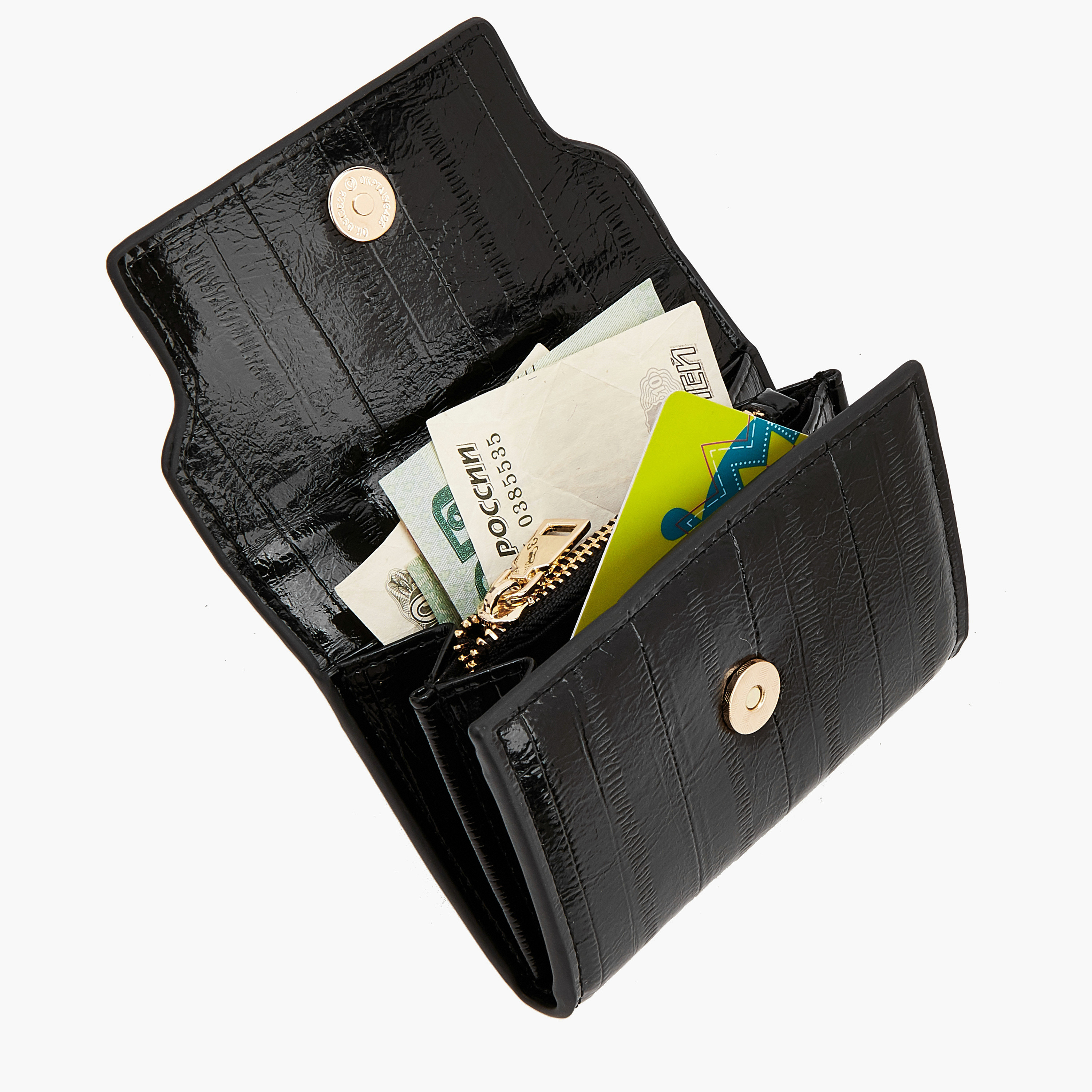 محفظة بارزة الملمس بقفل مغناطيسي من إيل-women-bagsandwallets-wallets-image-7