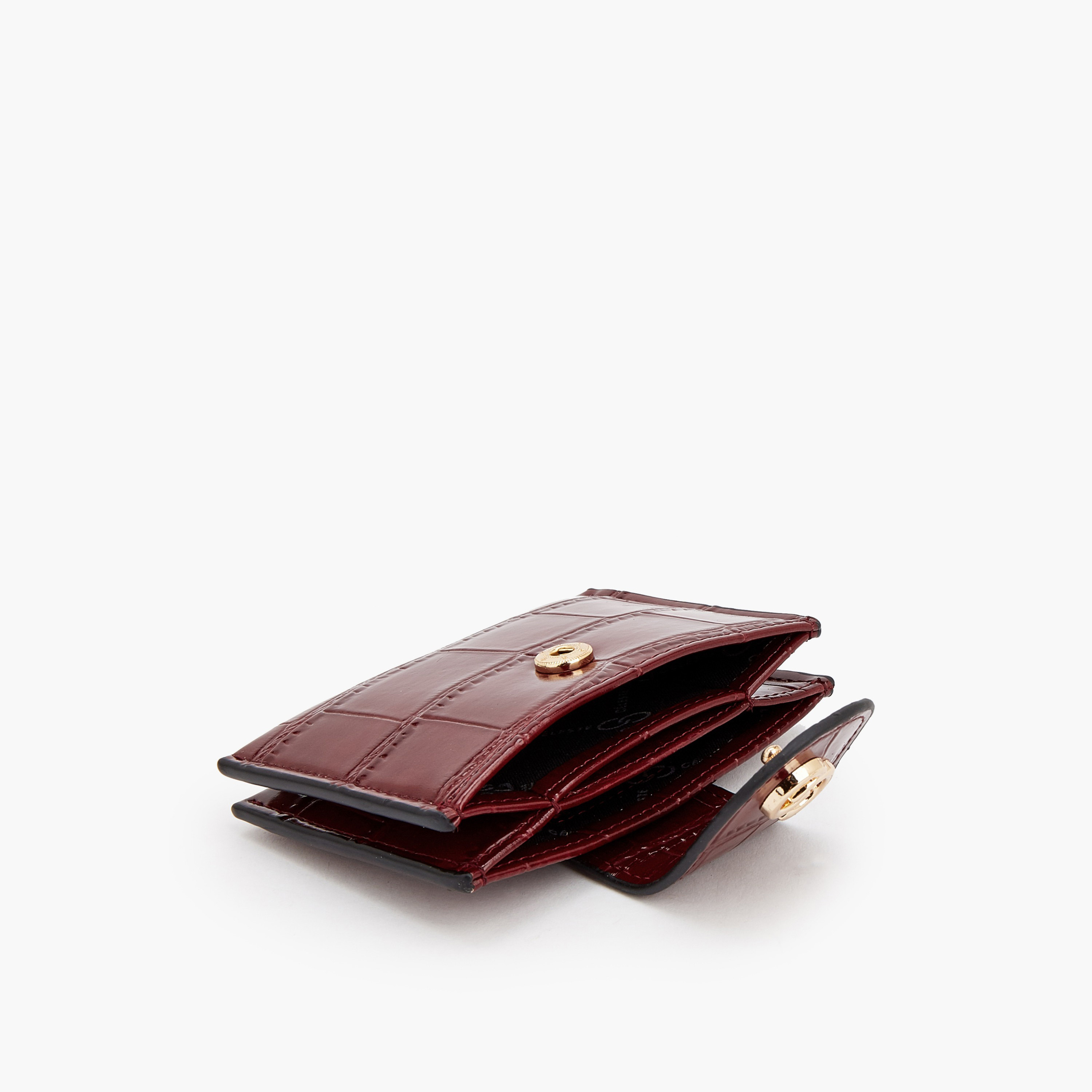 محفظة بارزة الملمس بطية بزر من سيليست-women-bagsandwallets-wallets-image-6