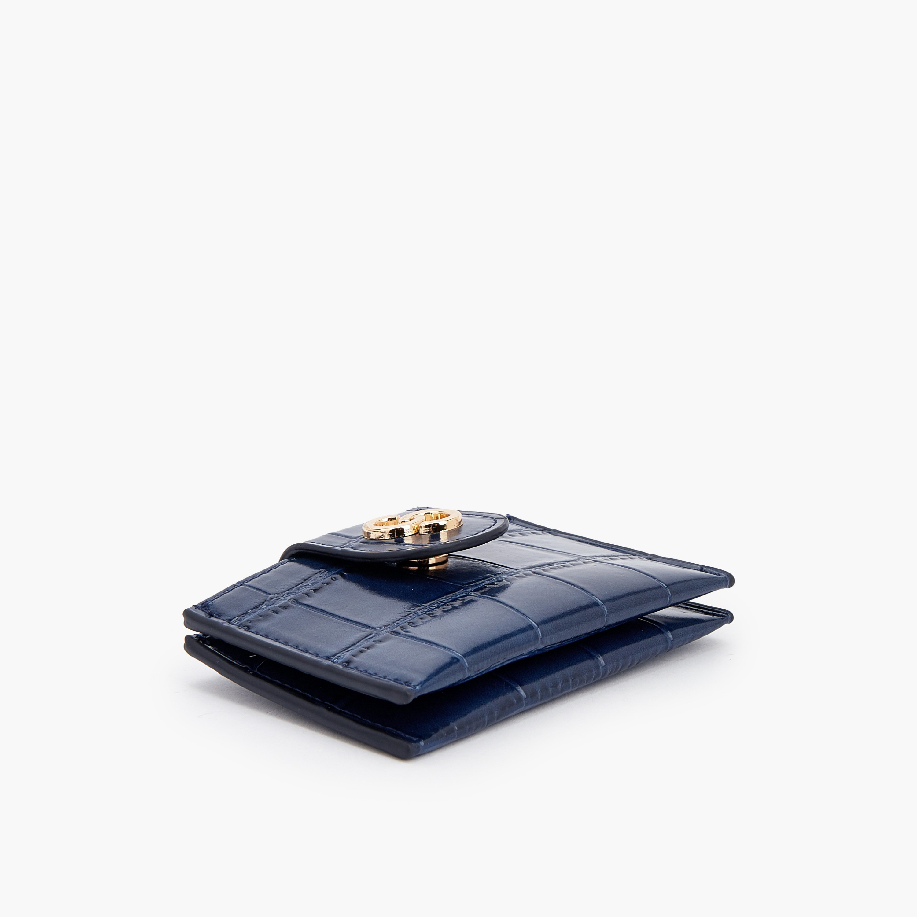 محفظة بارزة الملمس بطية بزر من سيليست-women-bagsandwallets-wallets-image-4