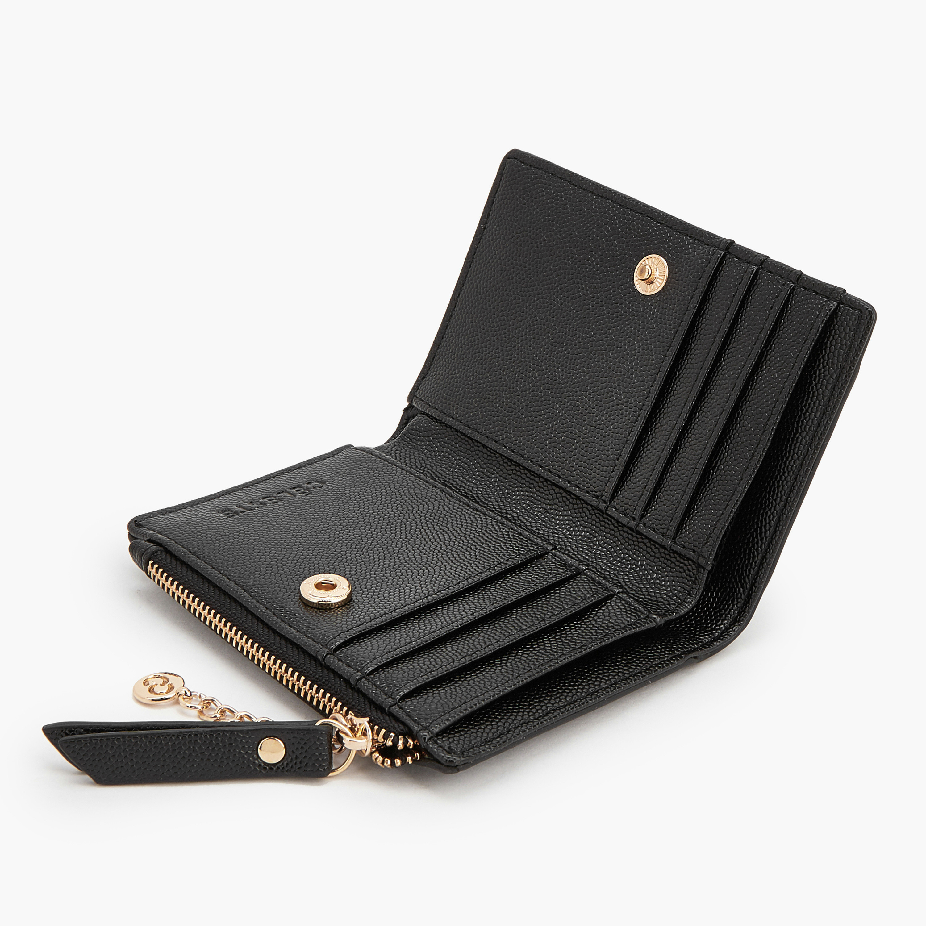 Celeste Safiano Textured Wallet with Button Closure-women-bagsandwallets-wallets-image-6